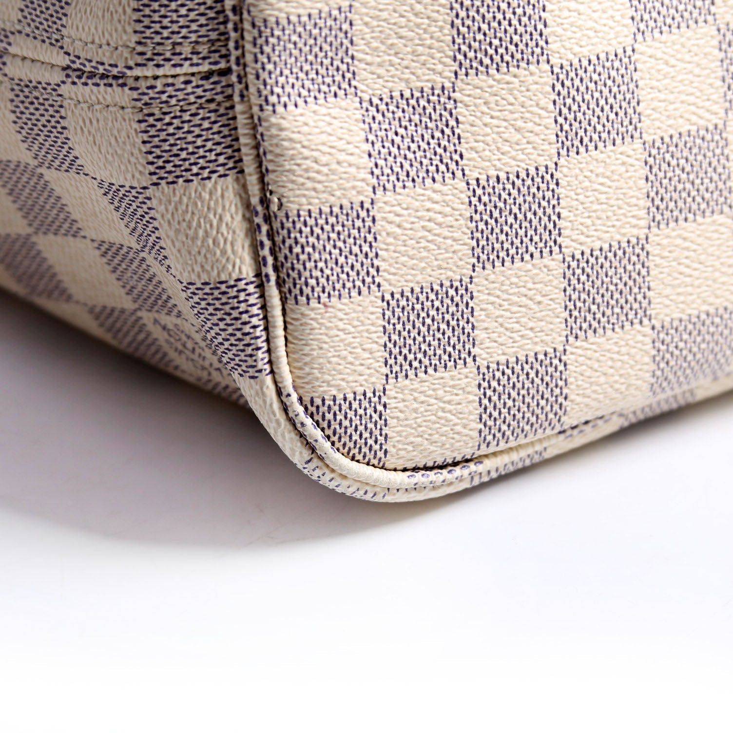 Louis Vuitton Neverfull With Wallet MM Azur