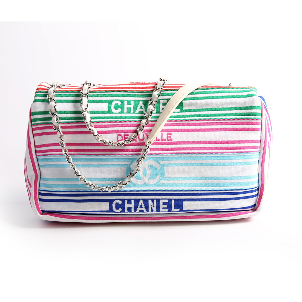 Chanel Venise Biarritz Flap Mixed Fibers Lambskin 27M Multicolor