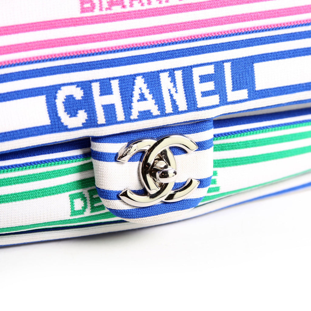 Chanel Venise Biarritz Flap Mixed Fibers Lambskin 27M Multicolor