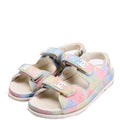 Chanel CC Dad Sandals Quilted Fabric Size 42