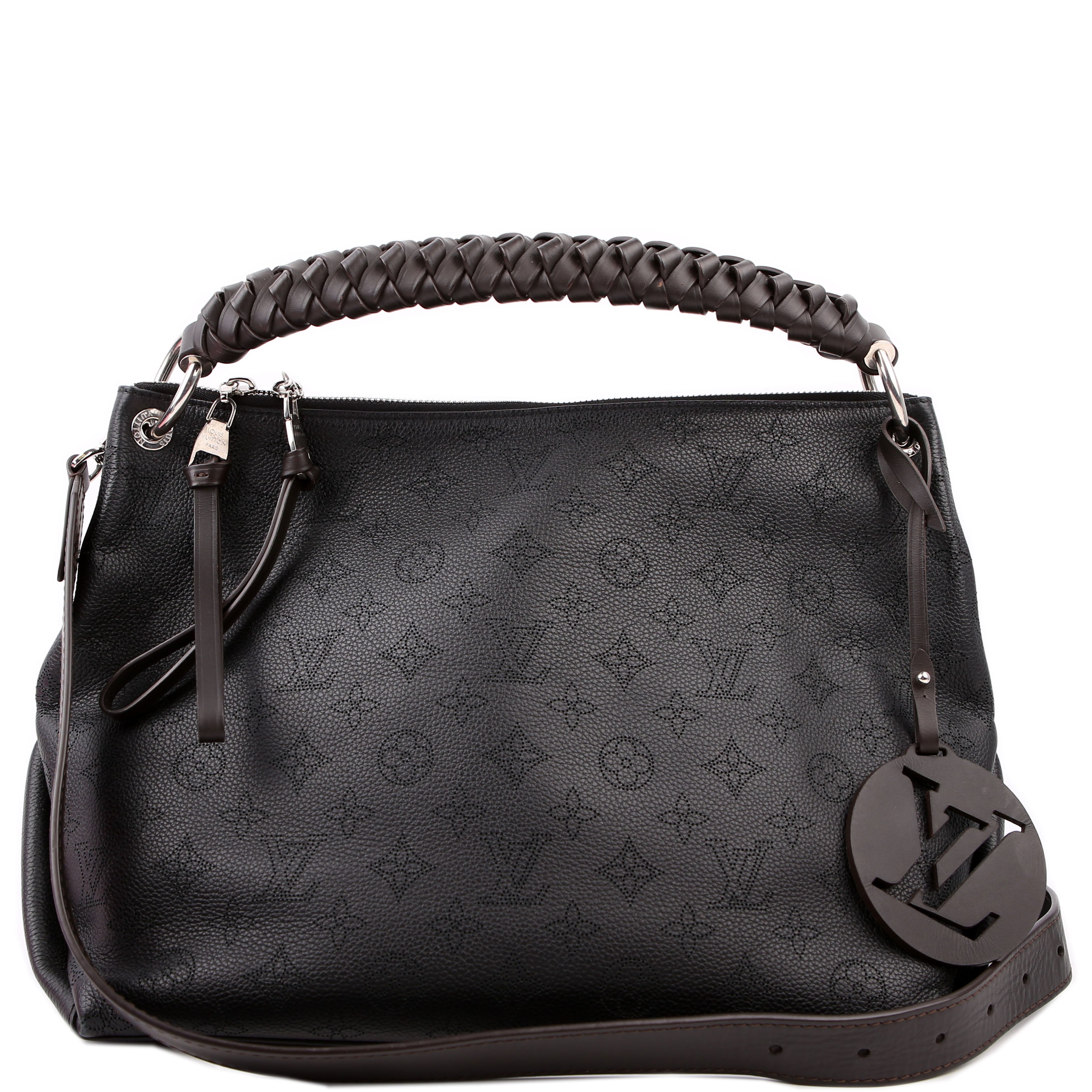 Louis Vuitton Beaubourg Hobo MM Mahina Black