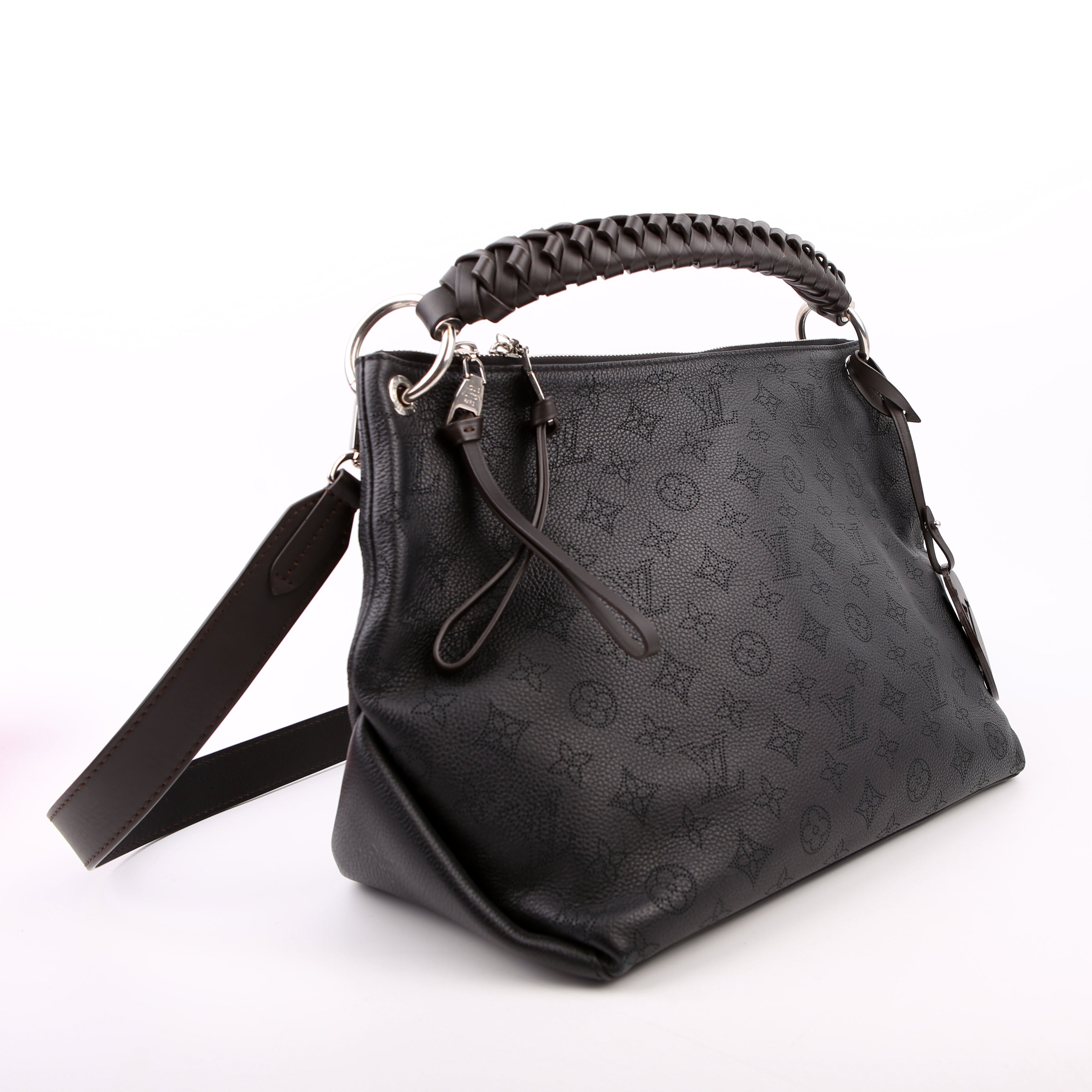 Louis Vuitton Beaubourg Hobo MM Mahina Black