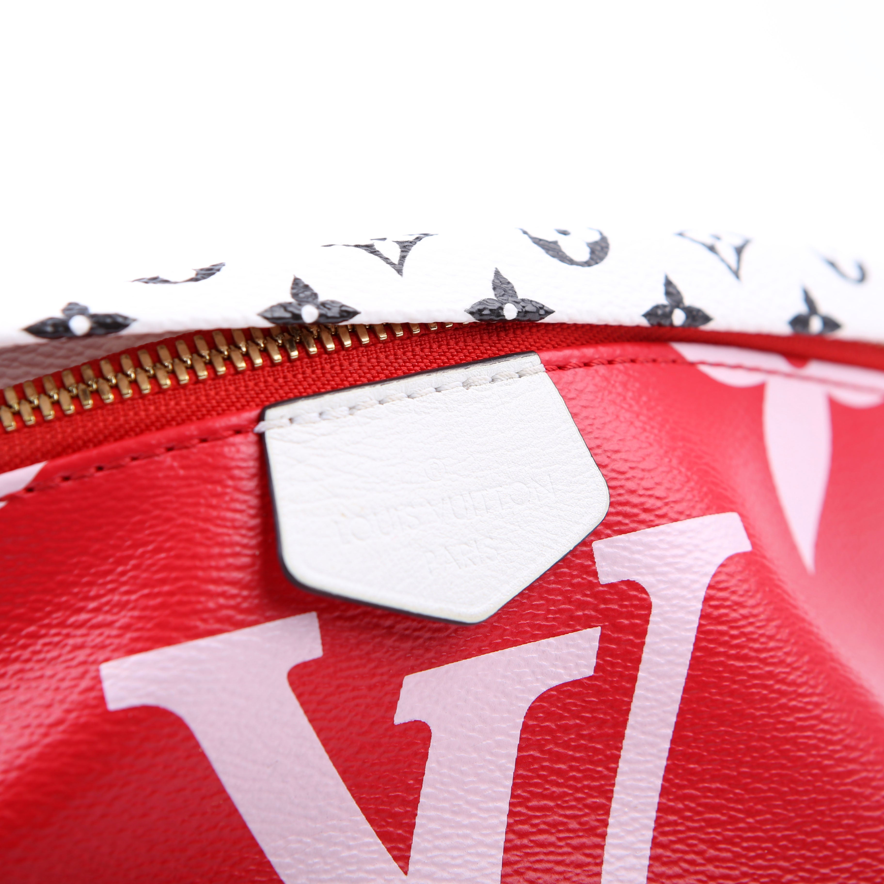 Louis Vuitton Bumbag Giant Monogram Red/Pink
