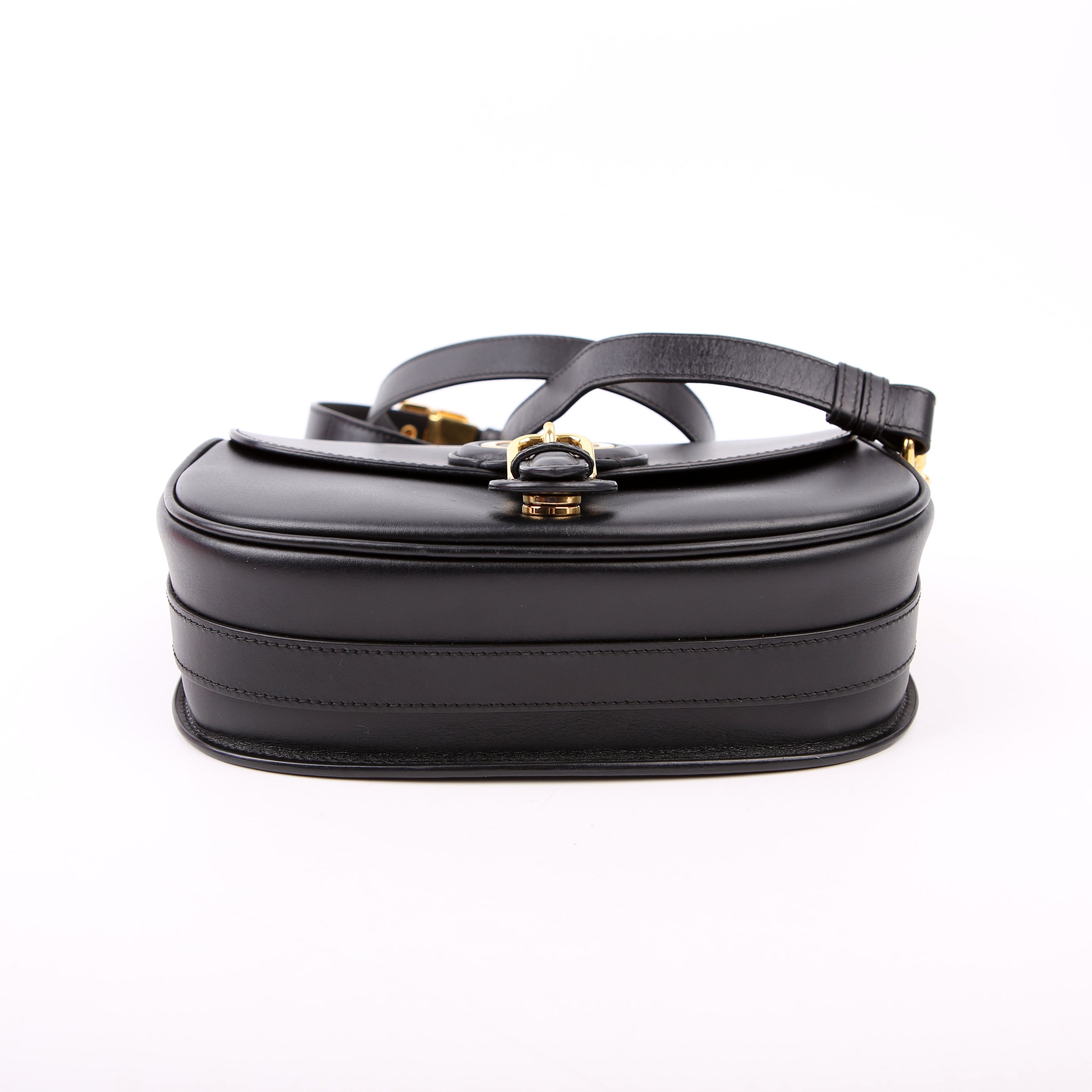 Christian Dior Bobby Bag Medium Grain Leather Black