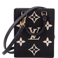 Louis Vuitton Petite Sac Plat Bicolor Empreinte Black/Cream