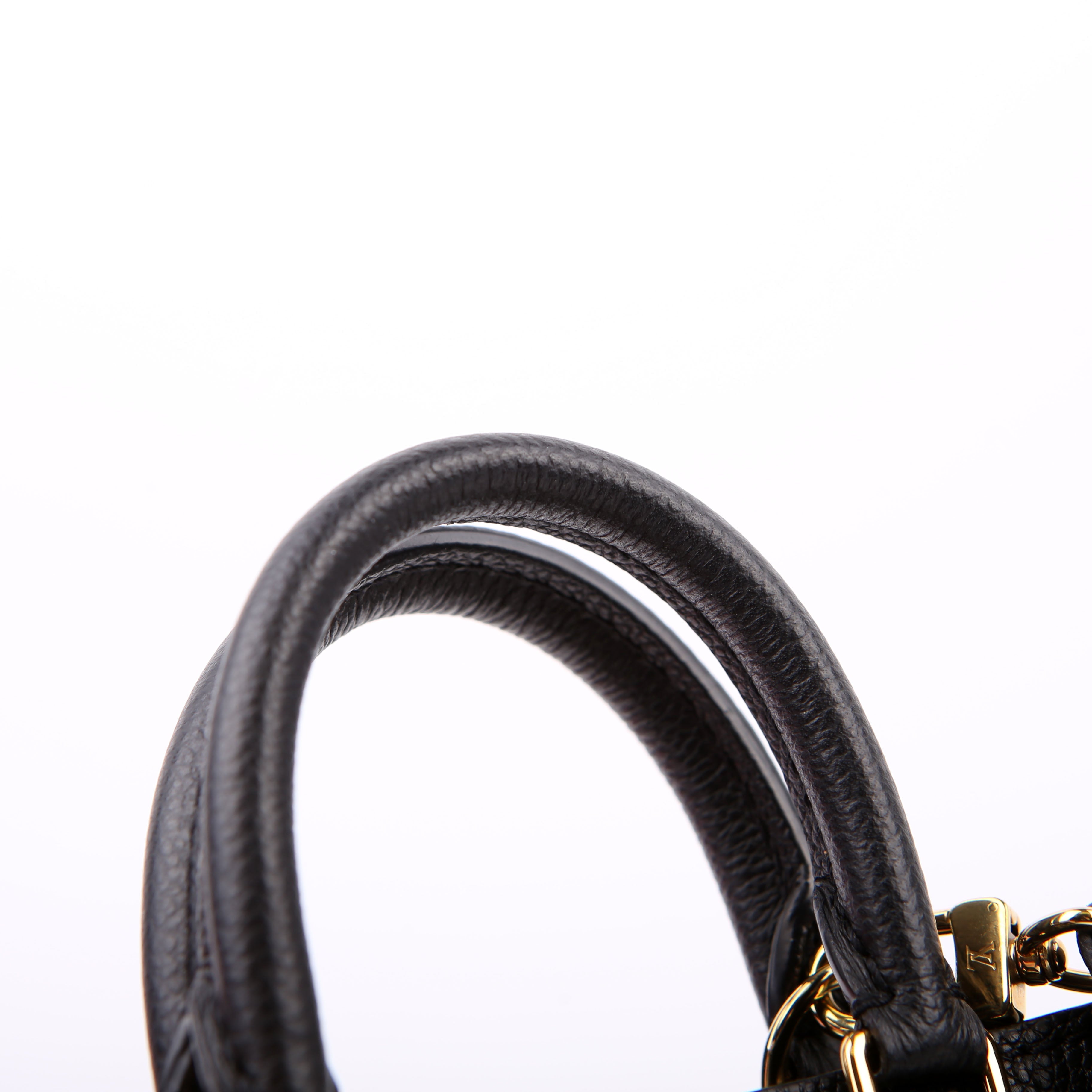 Louis Vuitton Petite Sac Plat Bicolor Empreinte Black/Cream