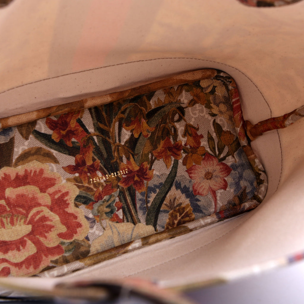 Gucci 726762 Ophidia Water Flora Tote Medium