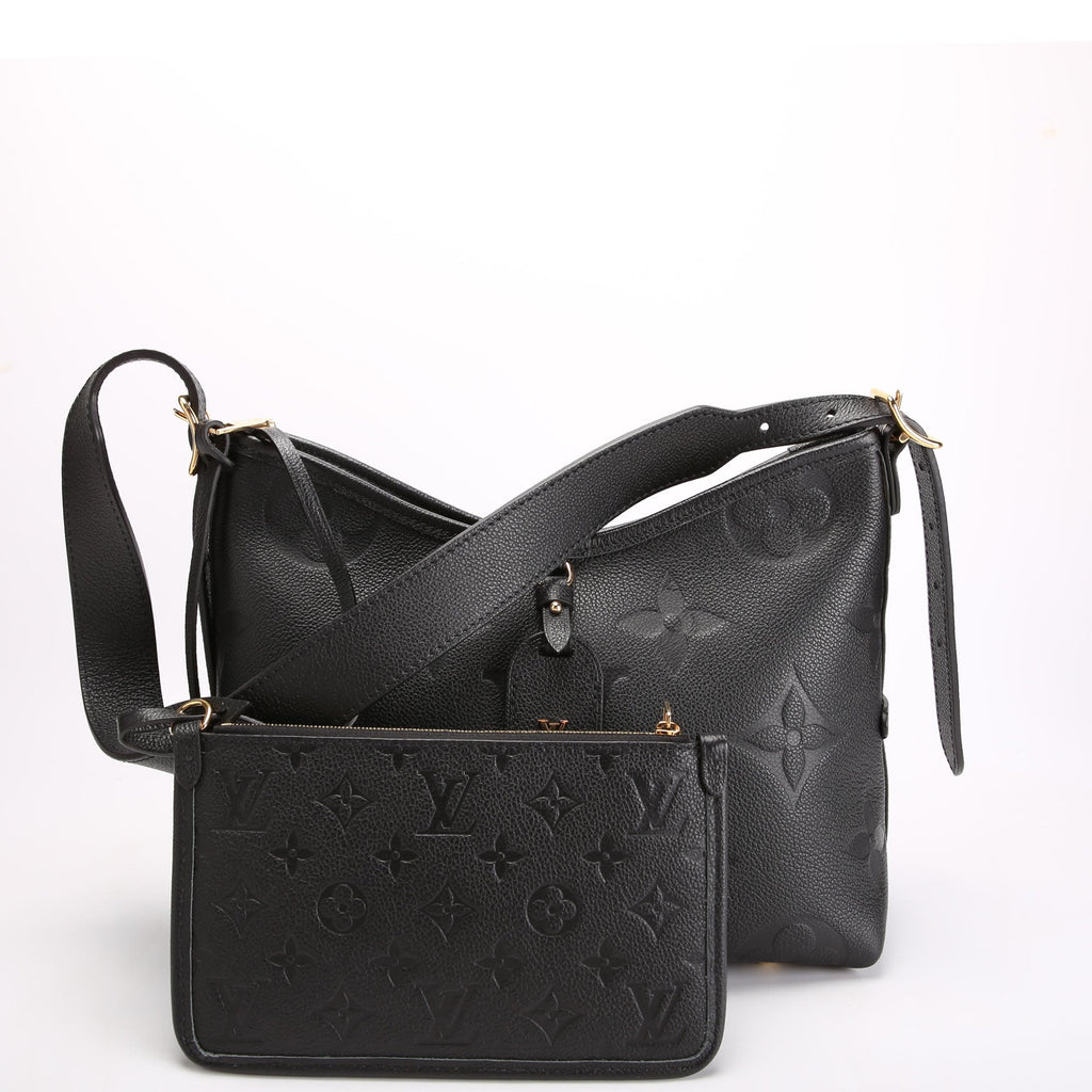 Louis Vuitton Carryall PM Zip Empreinte Black