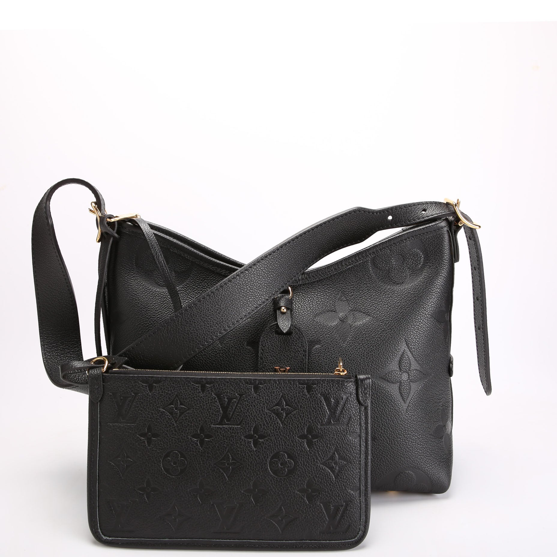Louis Vuitton Carryall PM Zip Empreinte Black