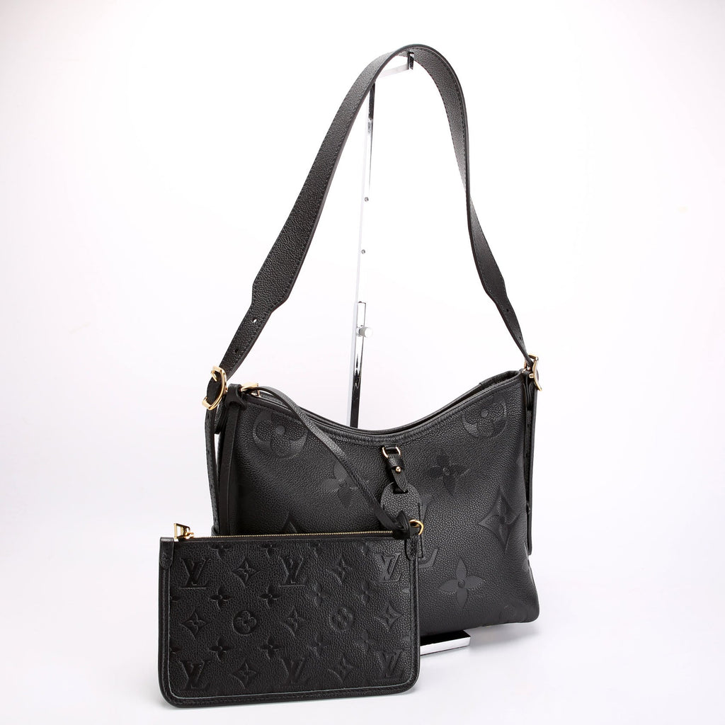 Louis Vuitton Carryall PM Zip Empreinte Black