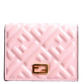 Fendi FF Embossed Card Holder Wallet