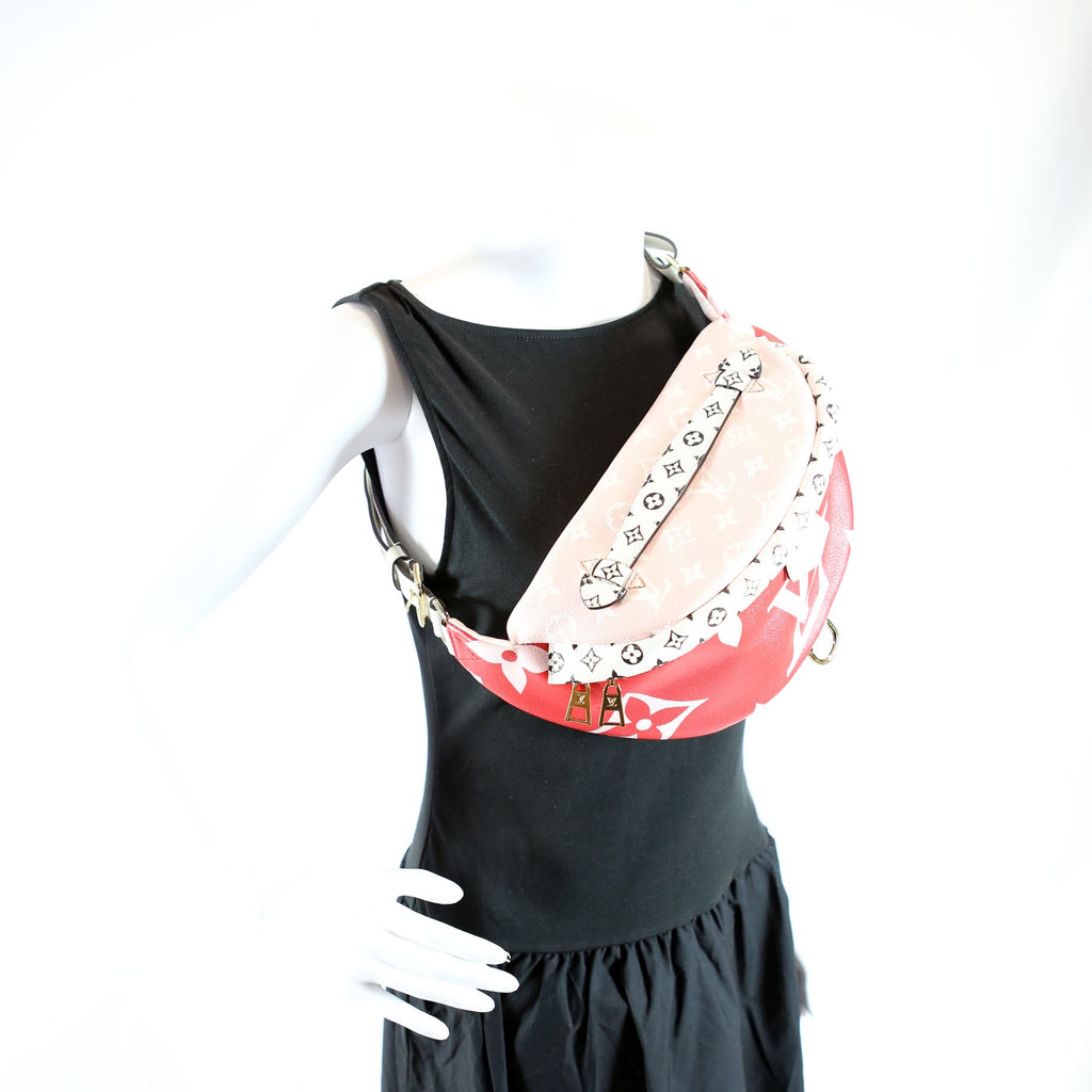 Louis Vuitton Bumbag Giant Monogram Red/Pink