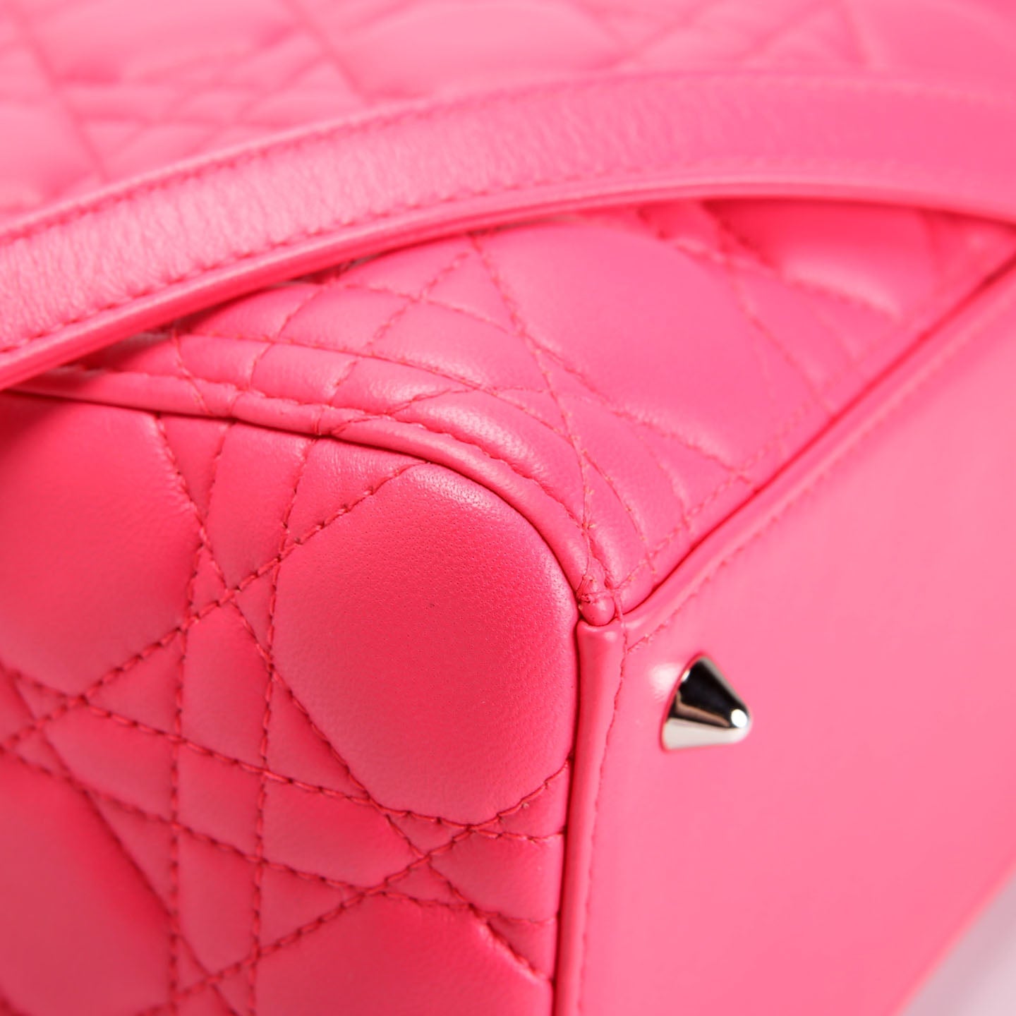Christian Dior Lady Dior Medium Lambskin Pink