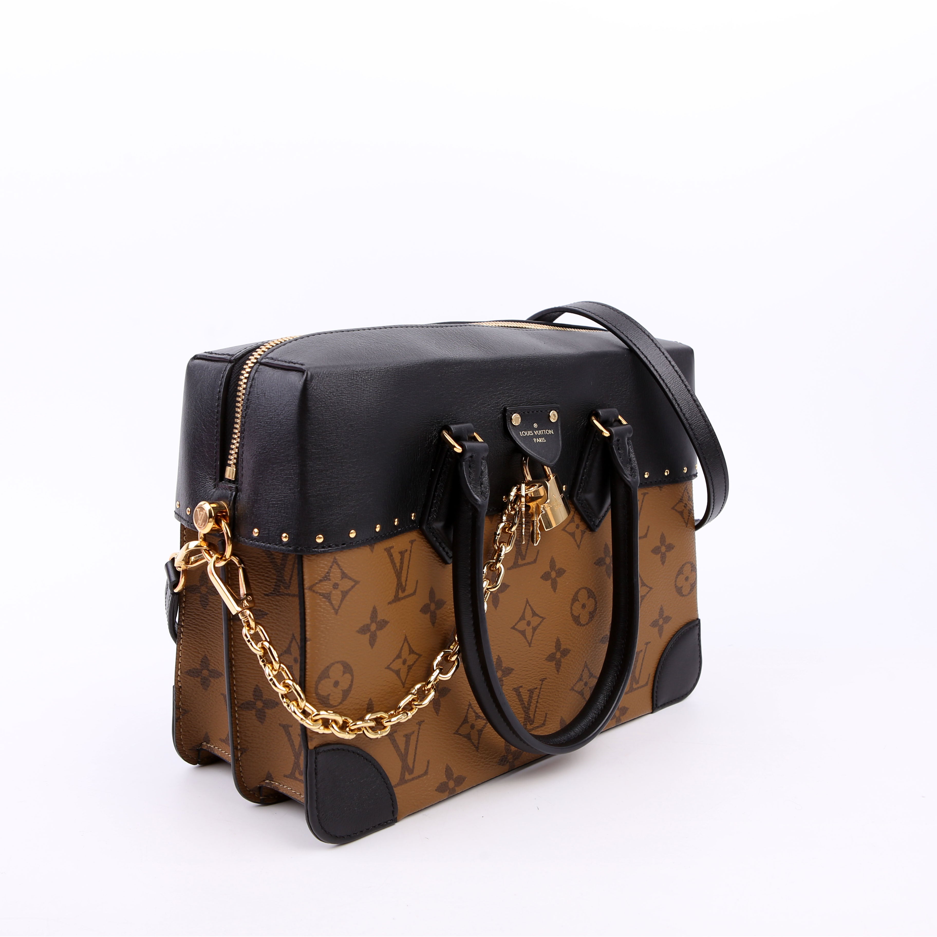 Louis Vuitton City Malle MM Reverse Monogram Black
