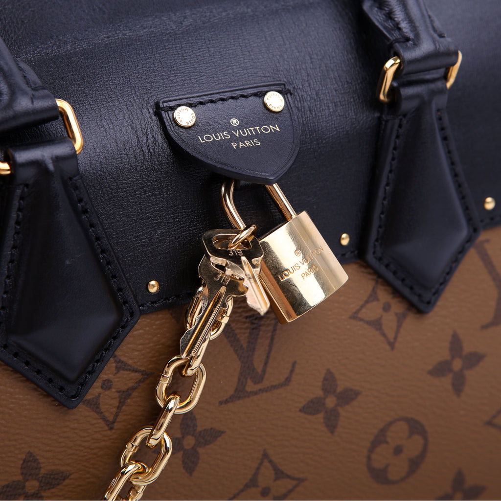 Louis Vuitton City Malle MM Reverse Monogram Black