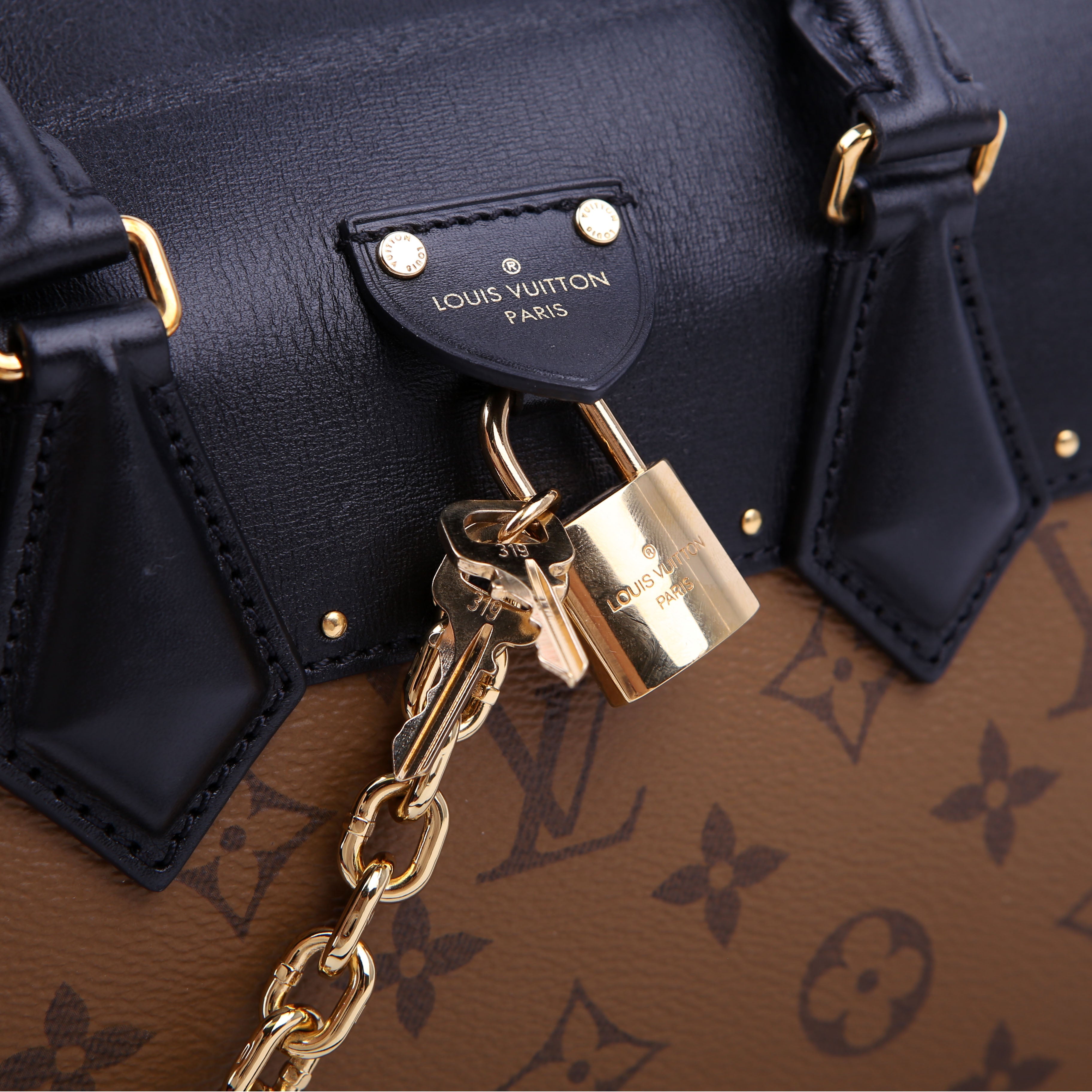 Louis Vuitton City Malle MM Reverse Monogram Black