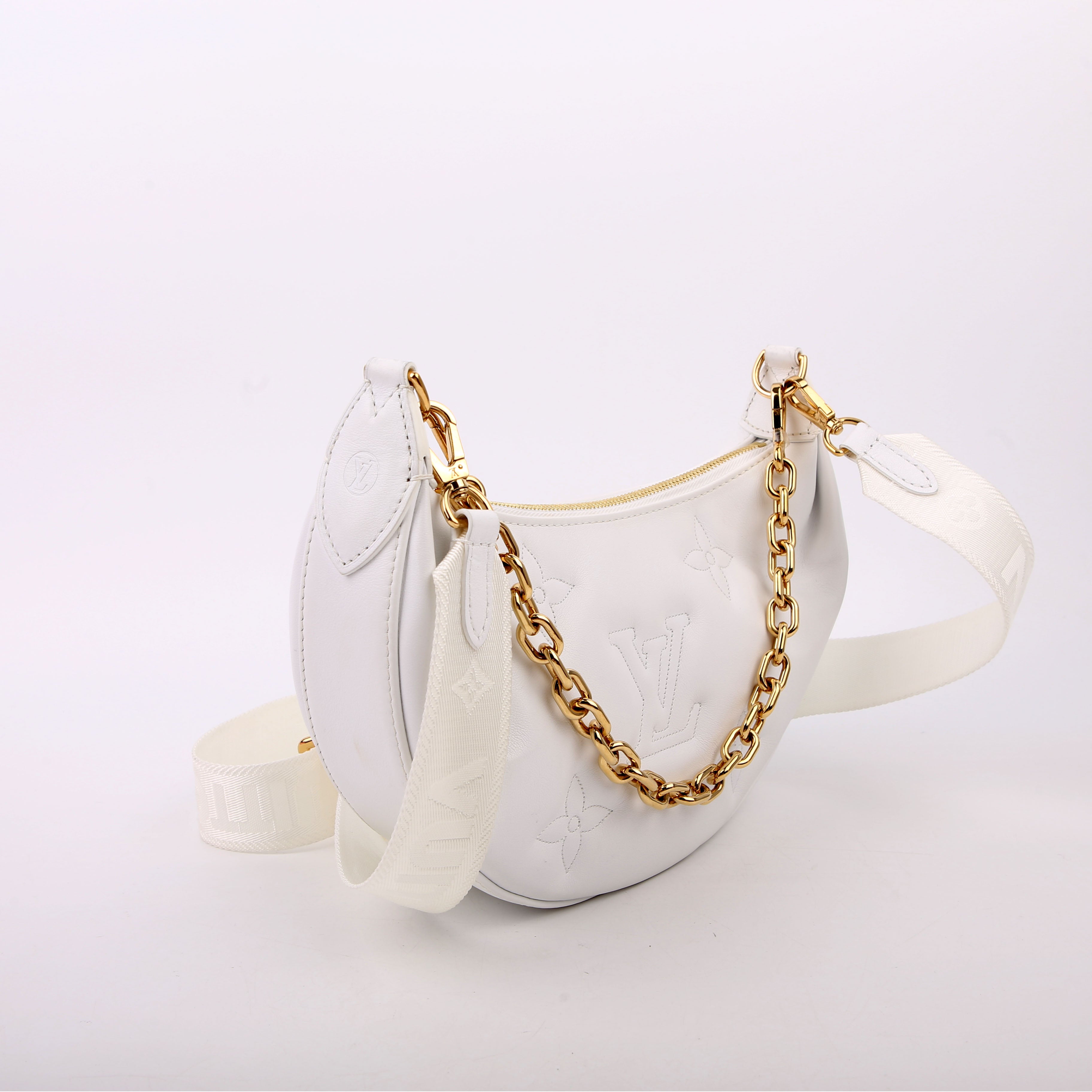 Louis Vuitton Overthemoon Bubblegram White