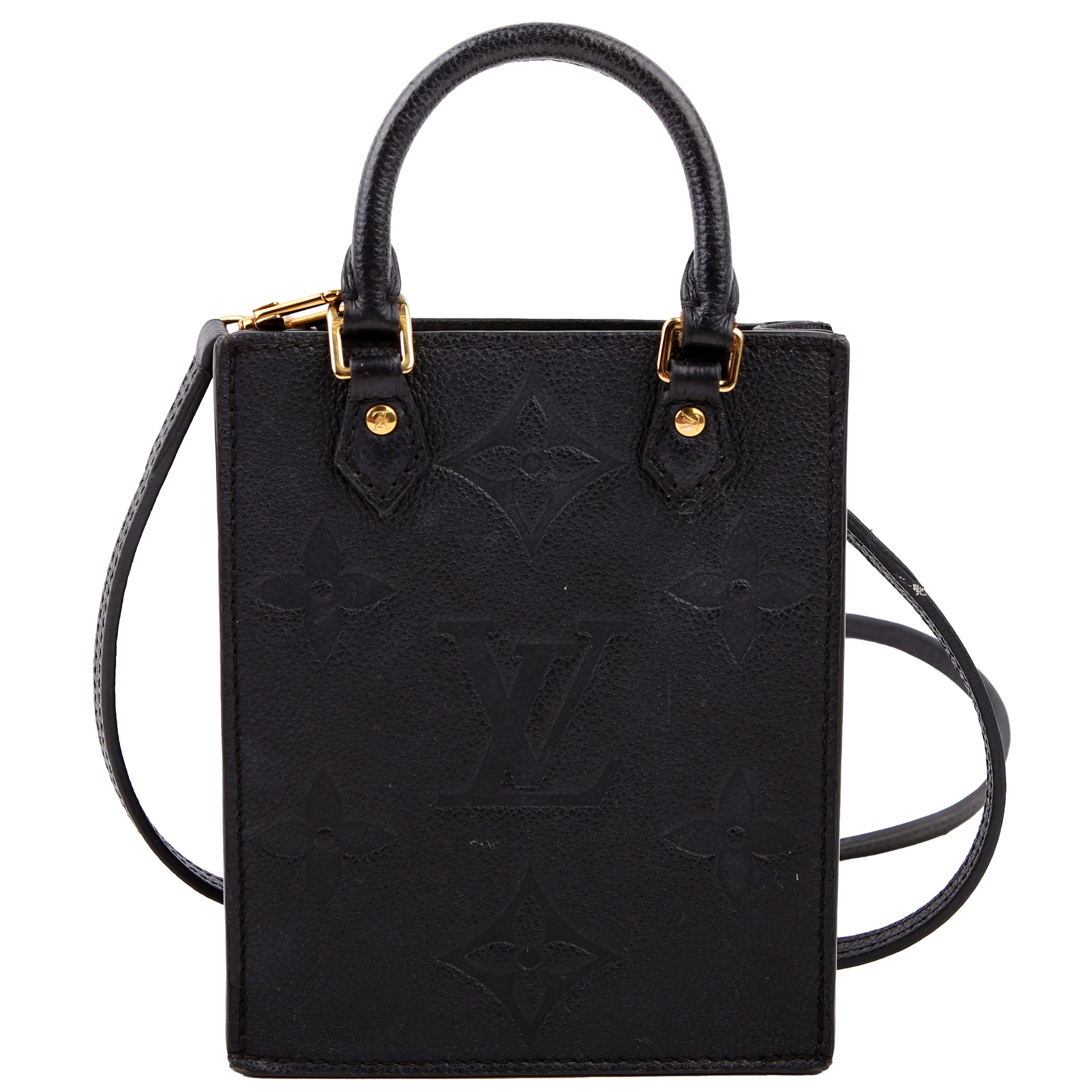Louis Vuitton Petit Sac Plat Empreinte Black
