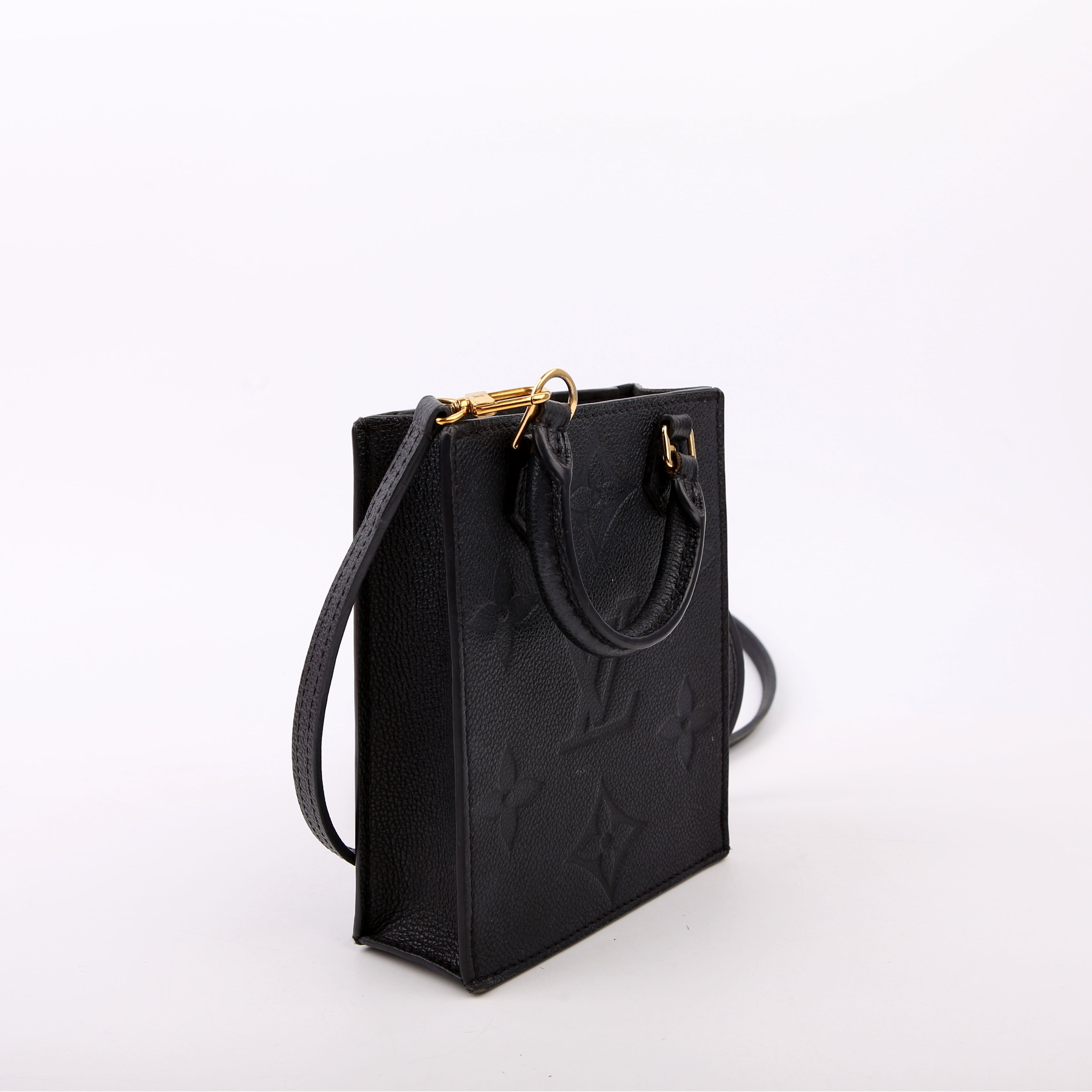 Louis Vuitton Petit Sac Plat Empreinte Black
