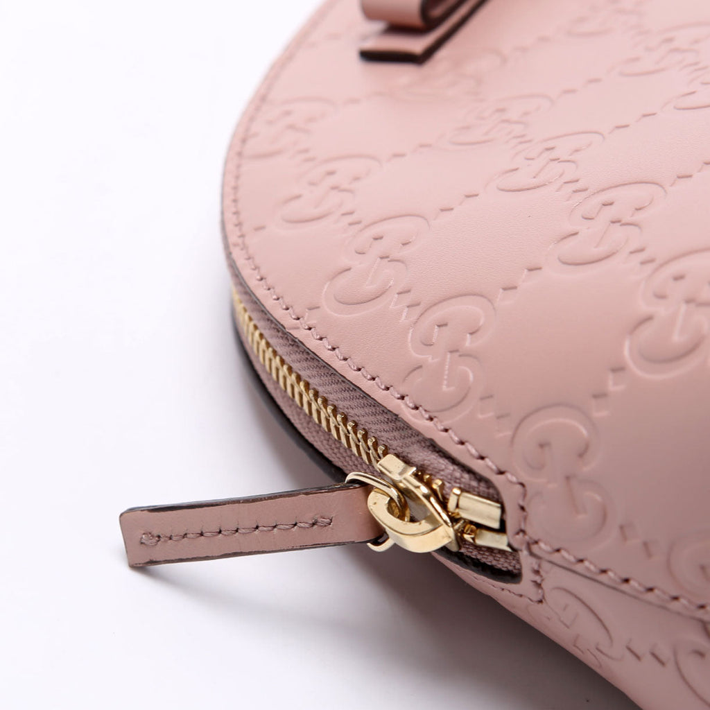 Gucci 431410 Guccissima Cosmetic Pouch Pink