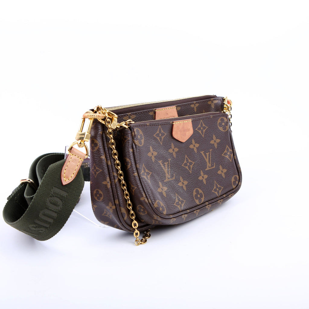 Louis Vuitton Multi Pochette Monogram Green