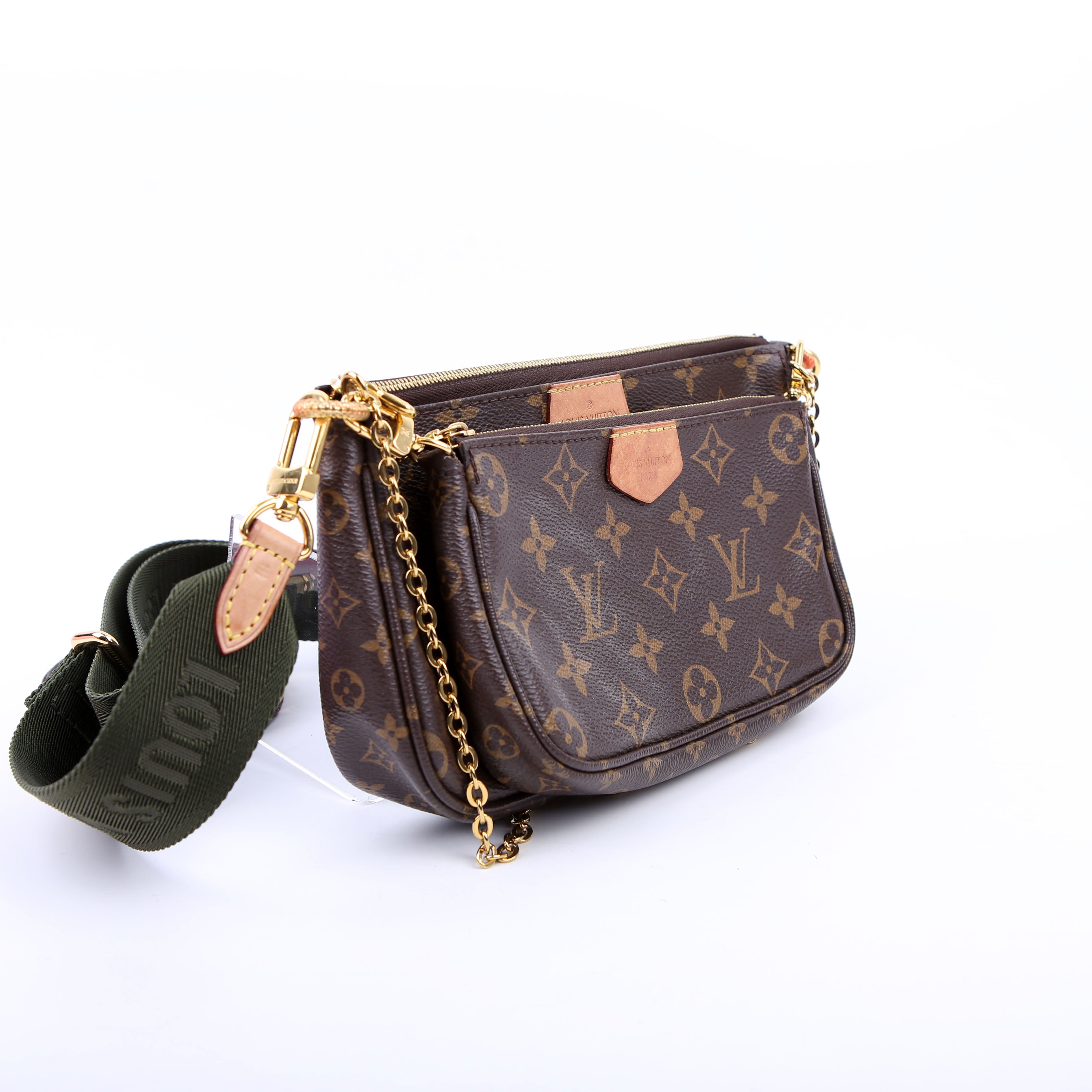 Louis Vuitton Multi Pochette Monogram Green