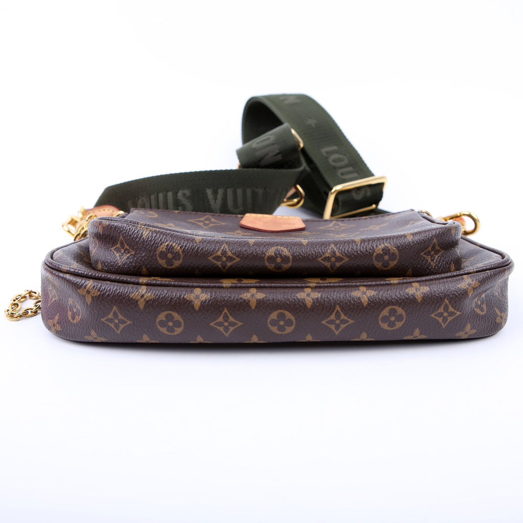 Louis Vuitton Multi Pochette Monogram Green