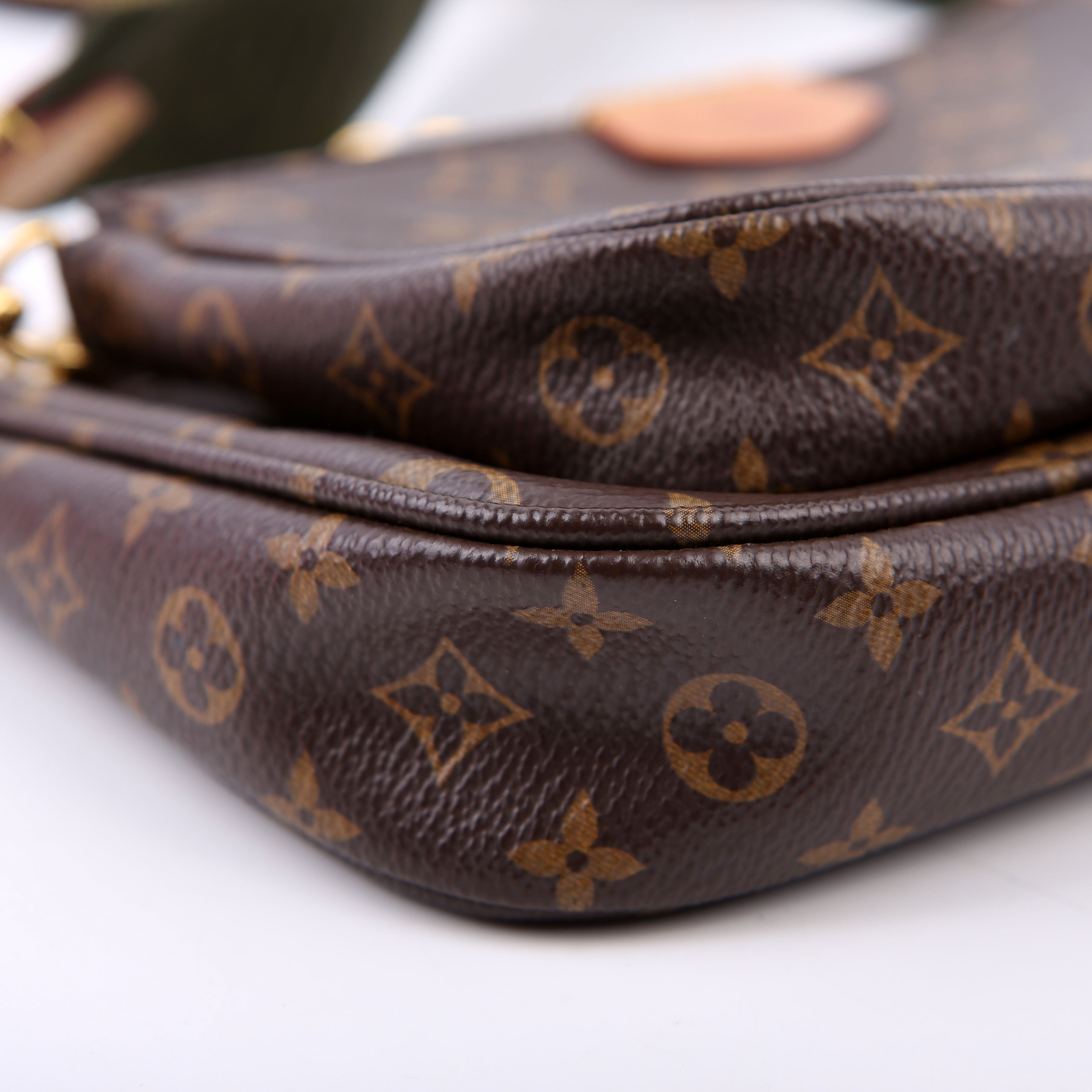 Louis Vuitton Multi Pochette Monogram Green