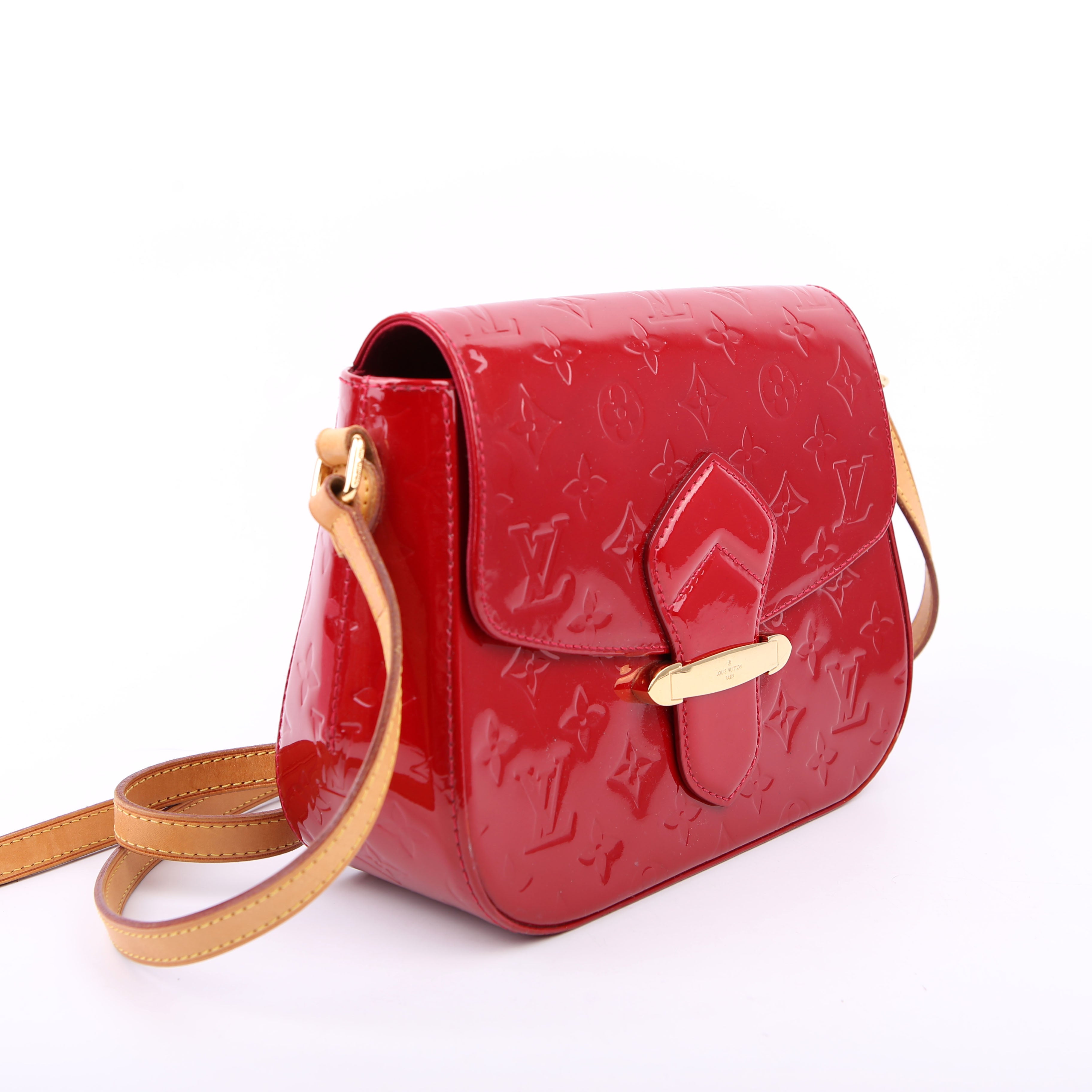 Louis Vuitton Bellflower PM Vernis Red