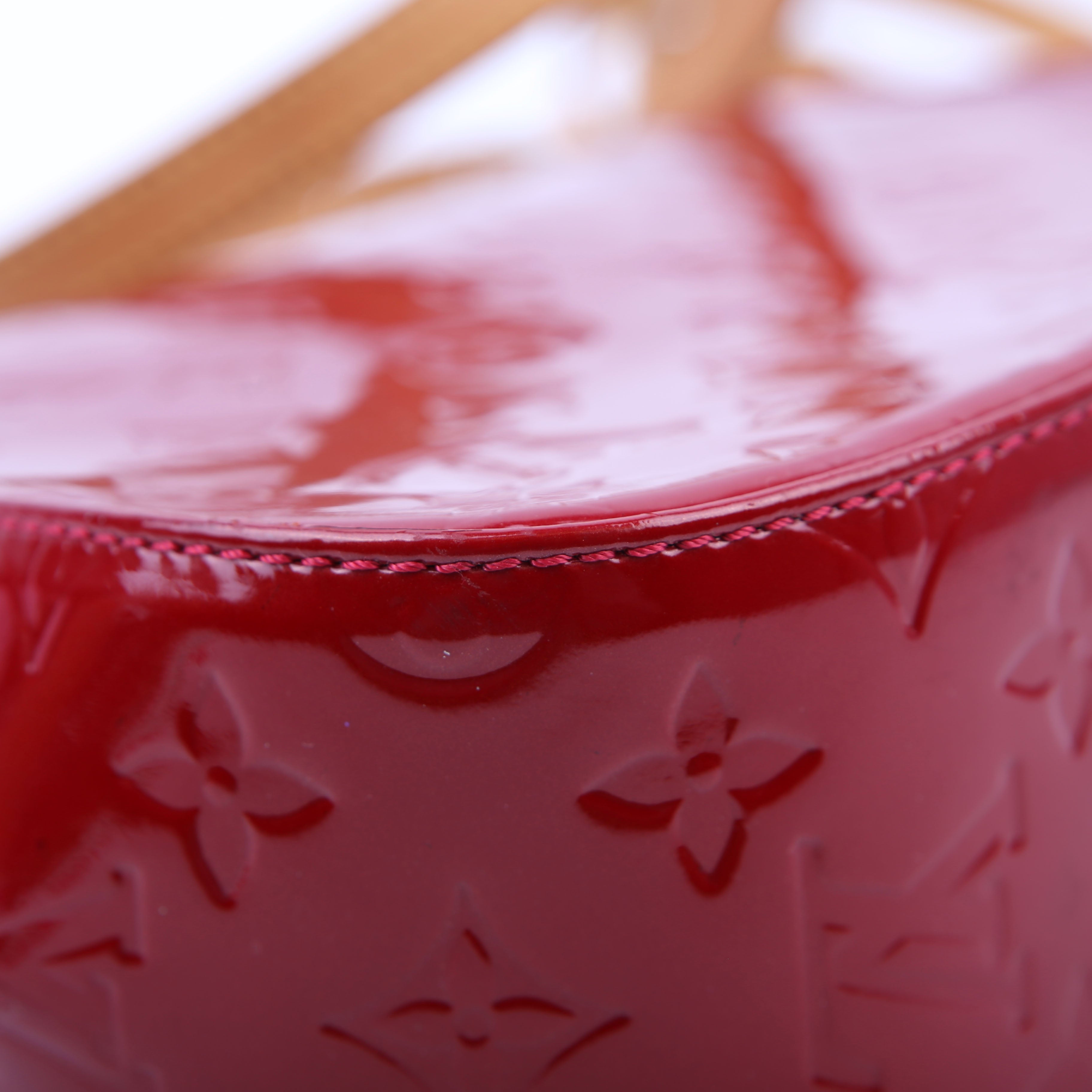Louis Vuitton Bellflower PM Vernis Red