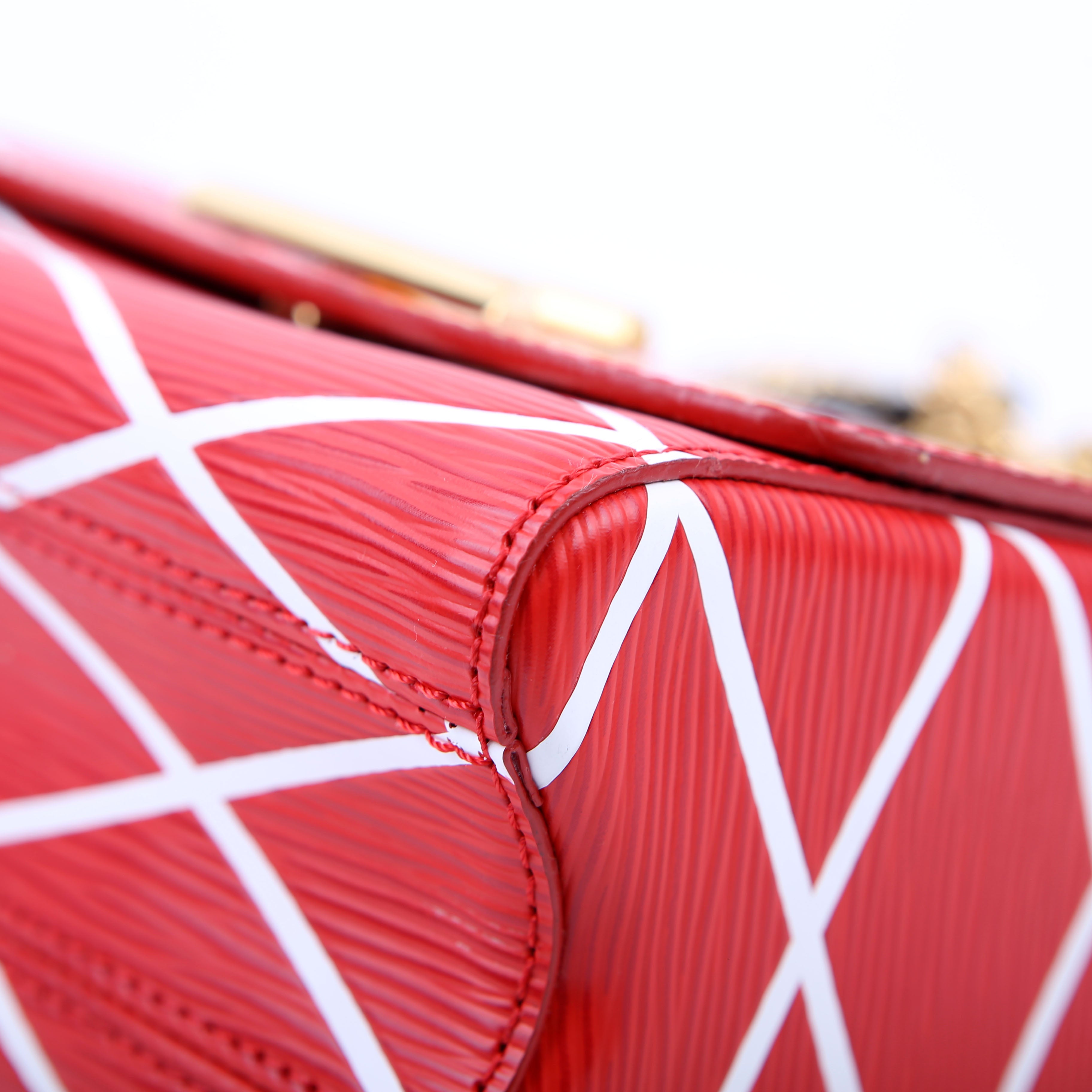 Louis Vuitton Malletage Twist PM Epi Red