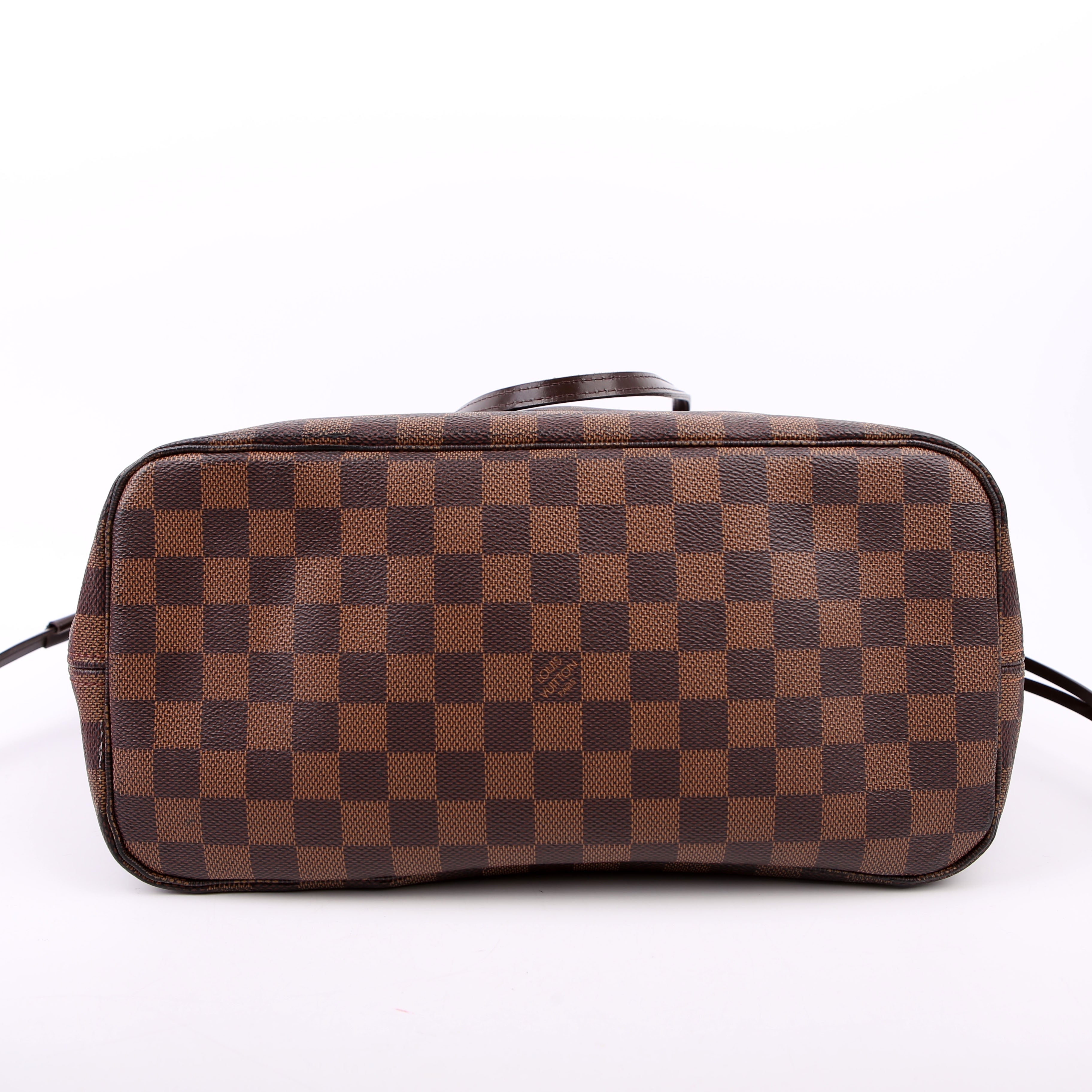 Louis Vuitton Neverfull with Wallet MM Damier Ebene
