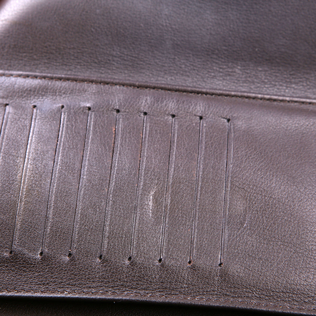 Louis Vuitton Amelia Wallet Mahina Brown