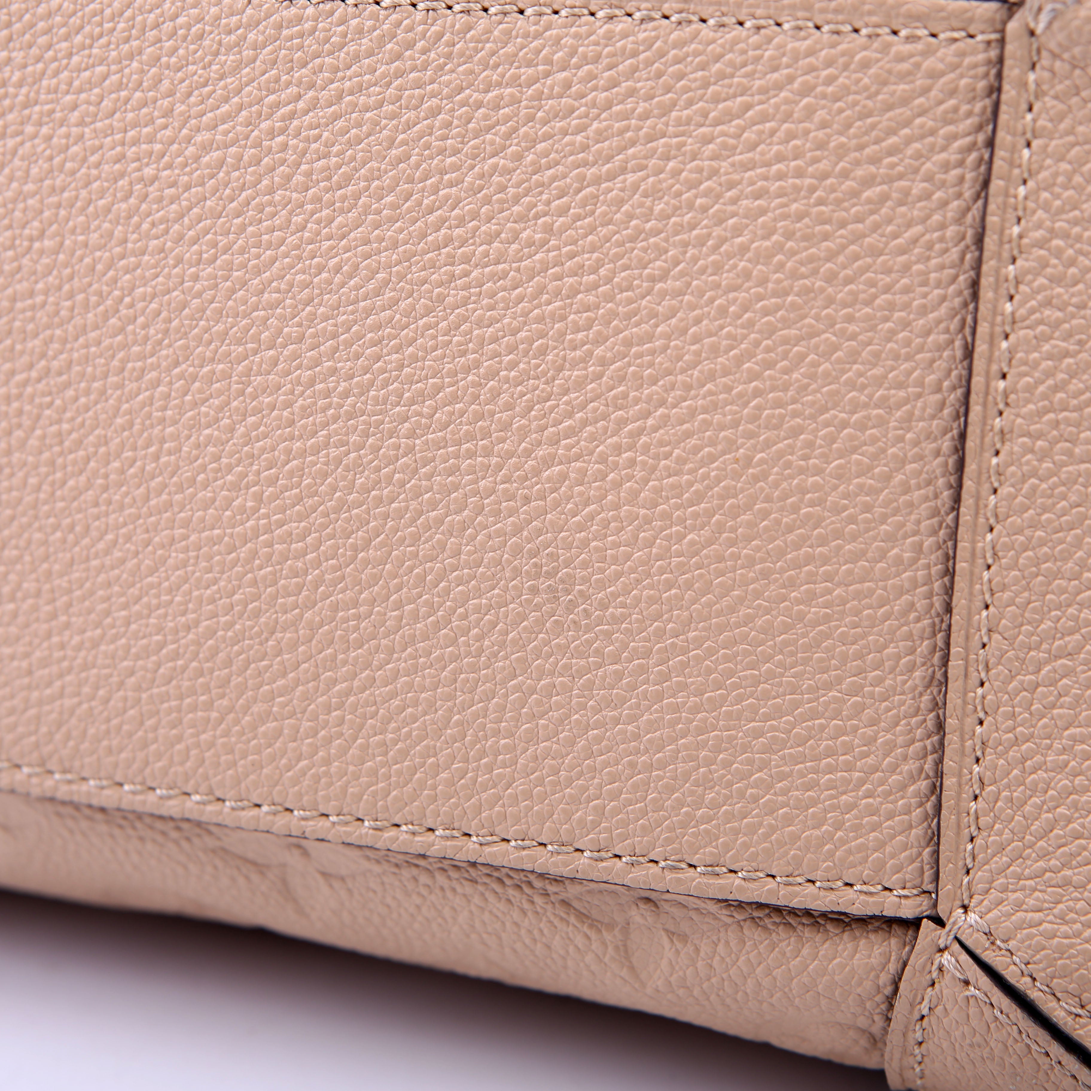 Louis Vuitton Bagatelle Hobo Empreinte Beige/Black