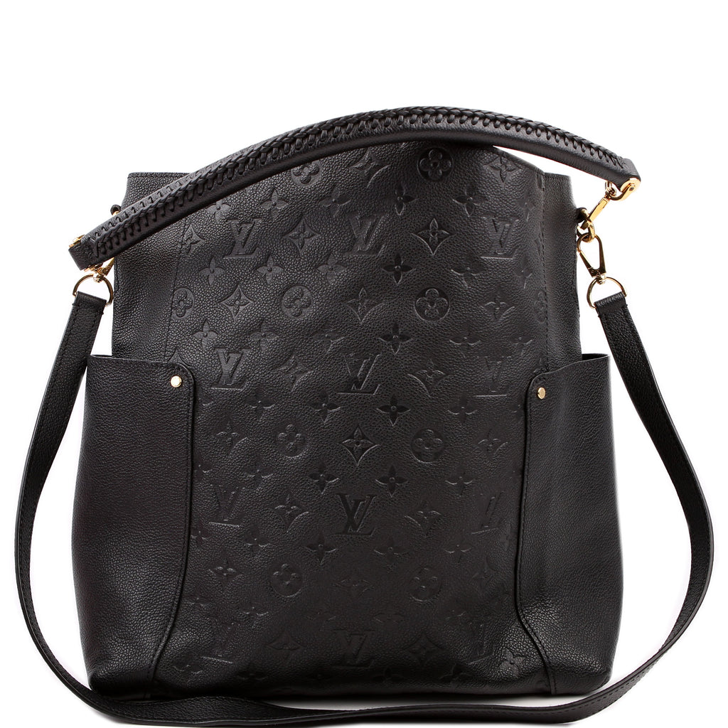 Louis Vuitton Bagatelle Hobo Empreinte Black