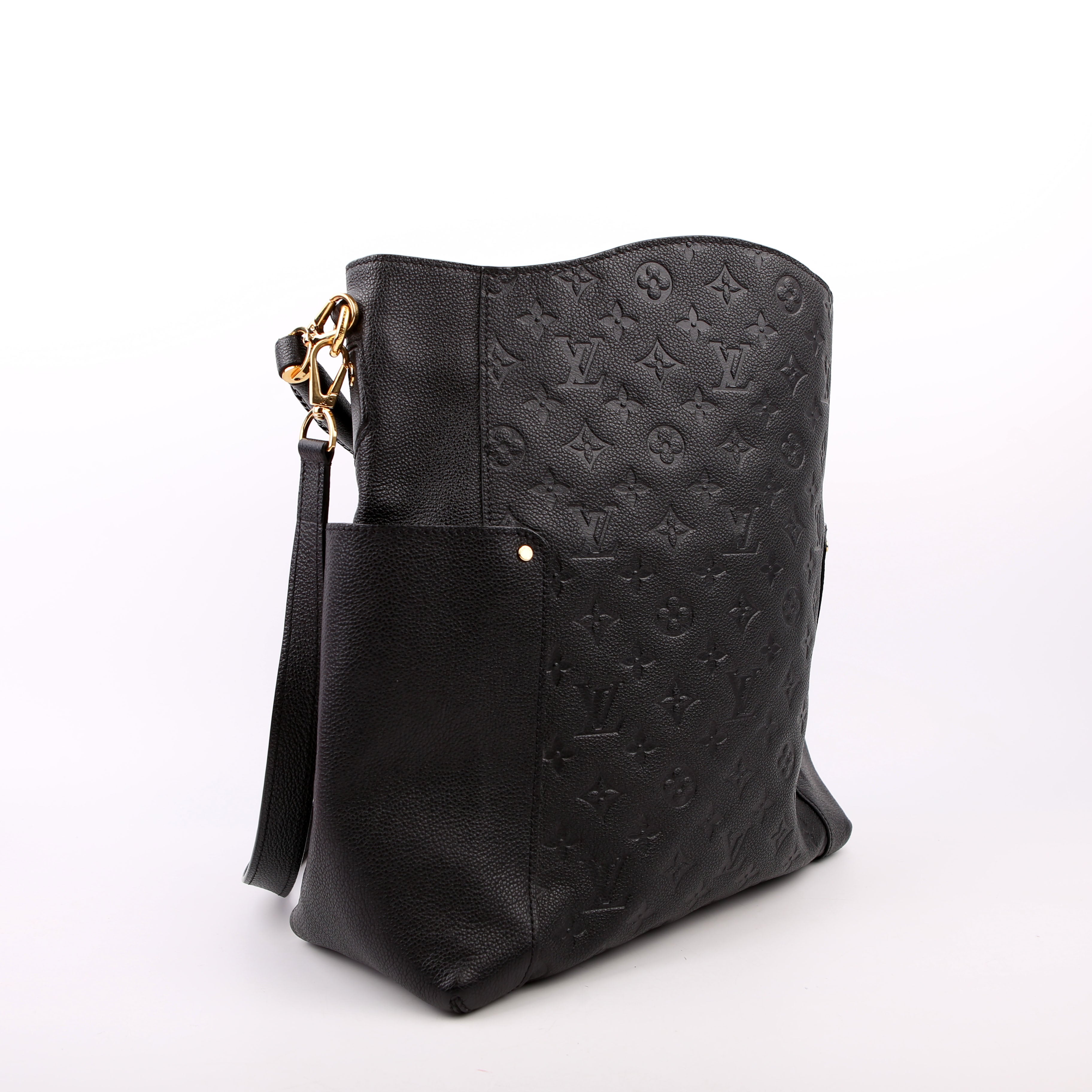 Louis Vuitton Bagatelle Hobo Empreinte Black