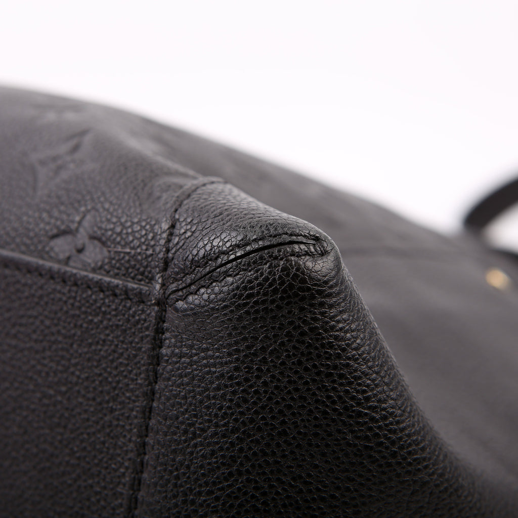 Louis Vuitton Bagatelle Hobo Empreinte Black