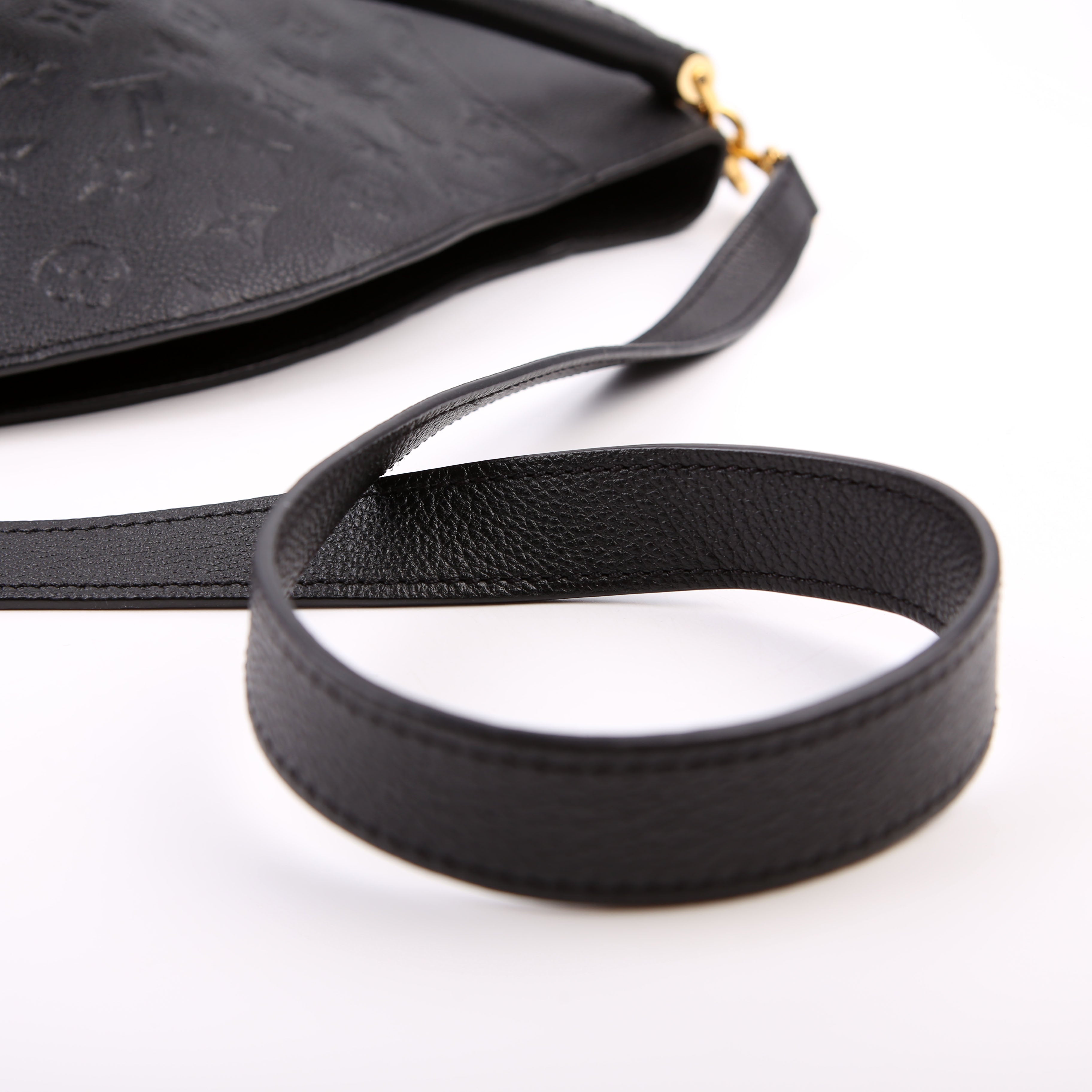 Louis Vuitton Bagatelle Hobo Empreinte Black