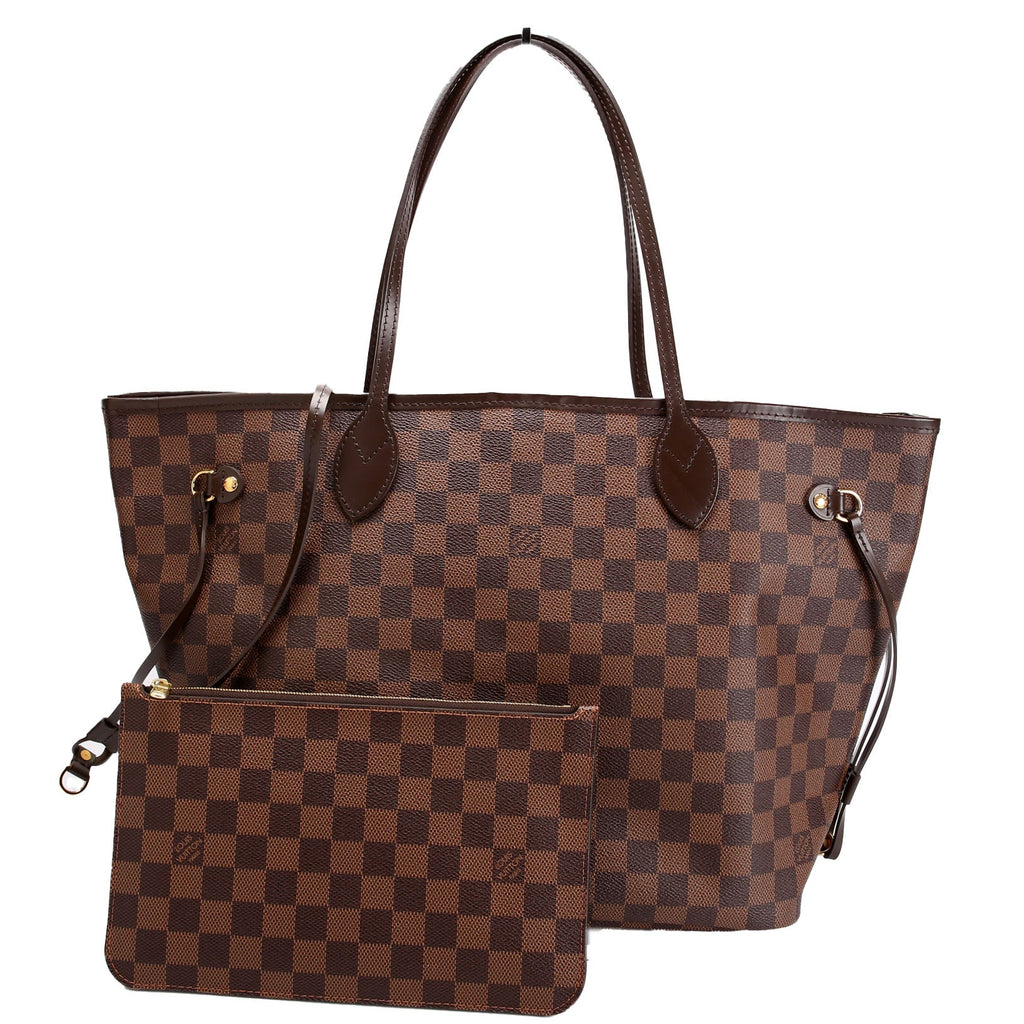 Louis Vuitton Neverfull W/Wallet MM Ebene