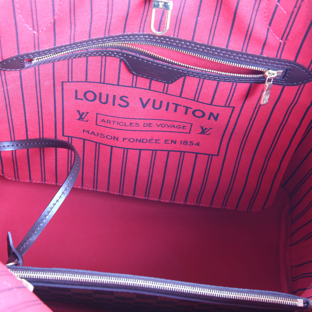 Louis Vuitton Neverfull W/Wallet MM Ebene