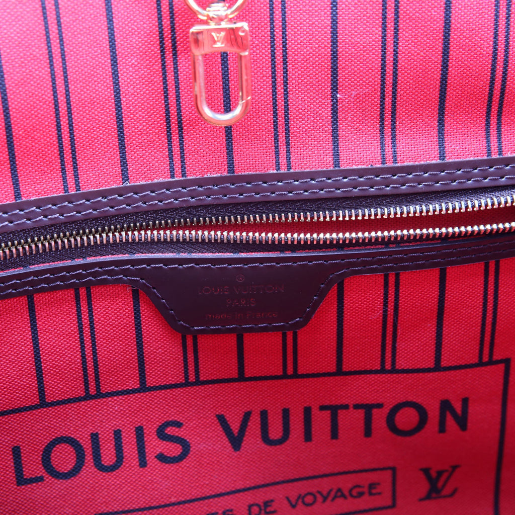 Louis Vuitton Neverfull W/Wallet MM Ebene