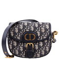 Christian Dior Bobby Bag Small Oblique Navy
