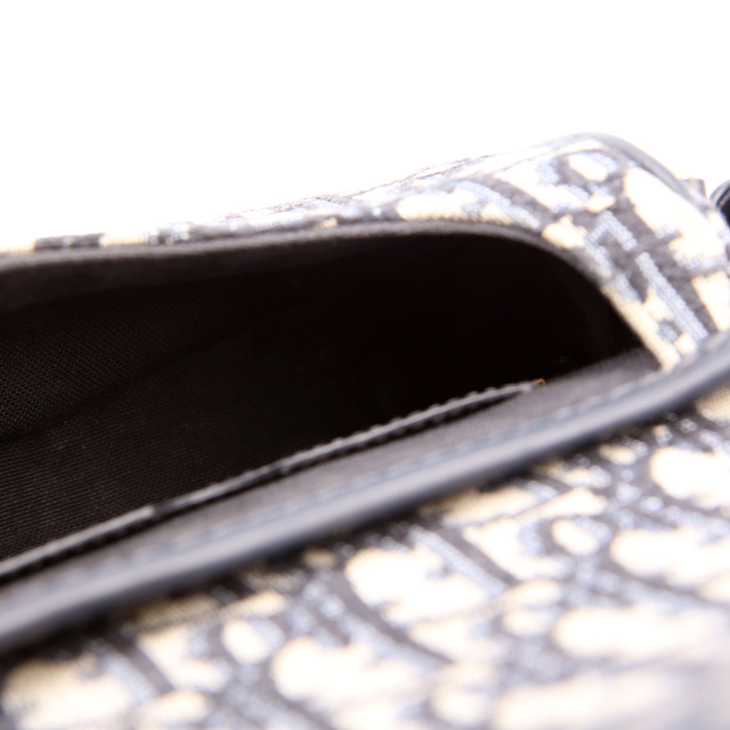 Christian Dior Bobby Bag Small Oblique Navy