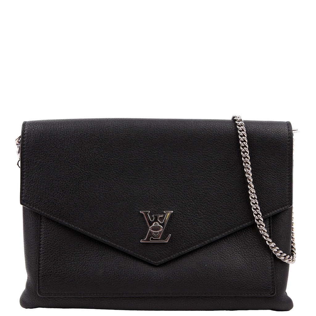 Louis Vuitton Mylockme Chain Pochette Black