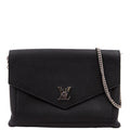 Louis Vuitton Mylockme Chain Pochette Black