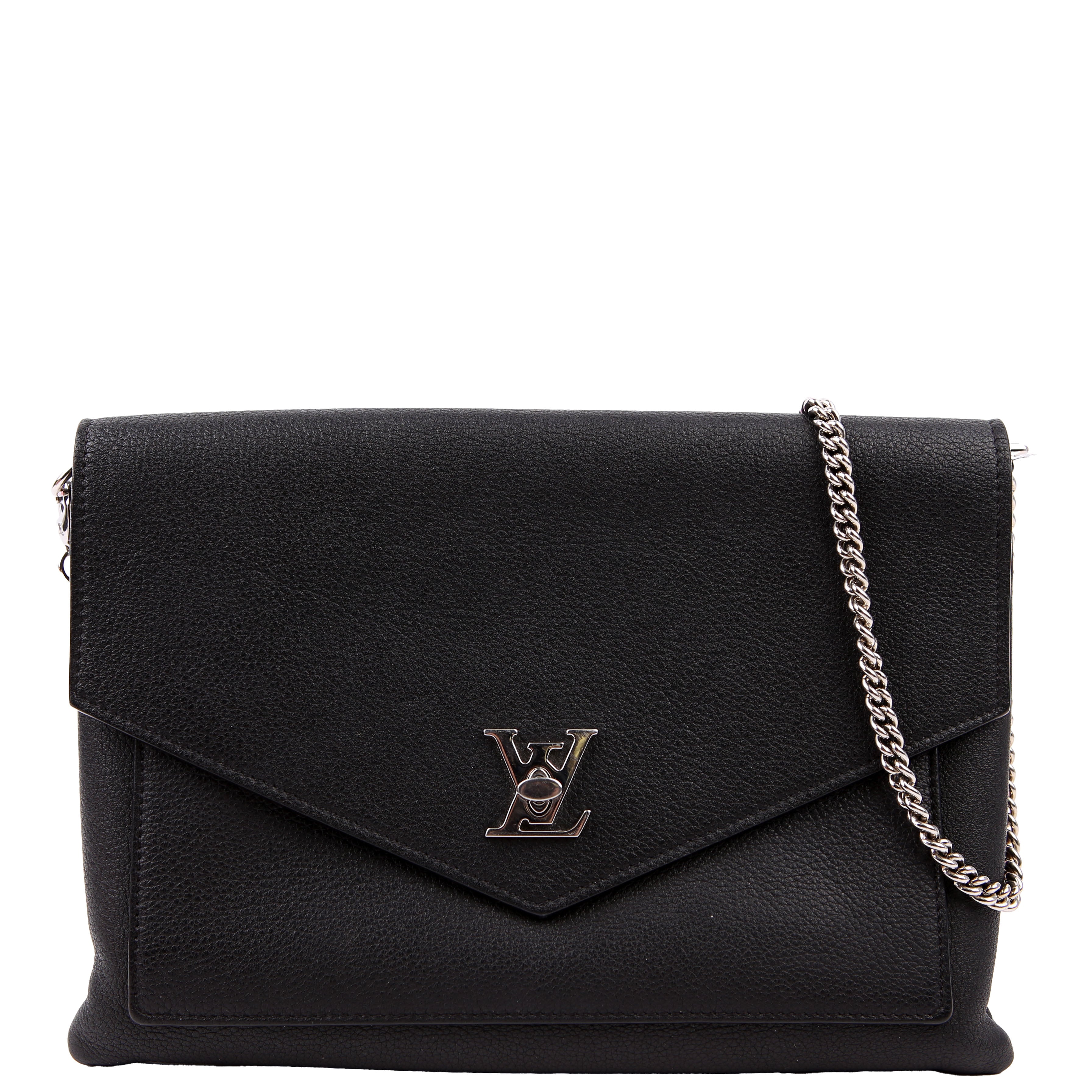 Louis Vuitton Mylockme Chain Pochette Black
