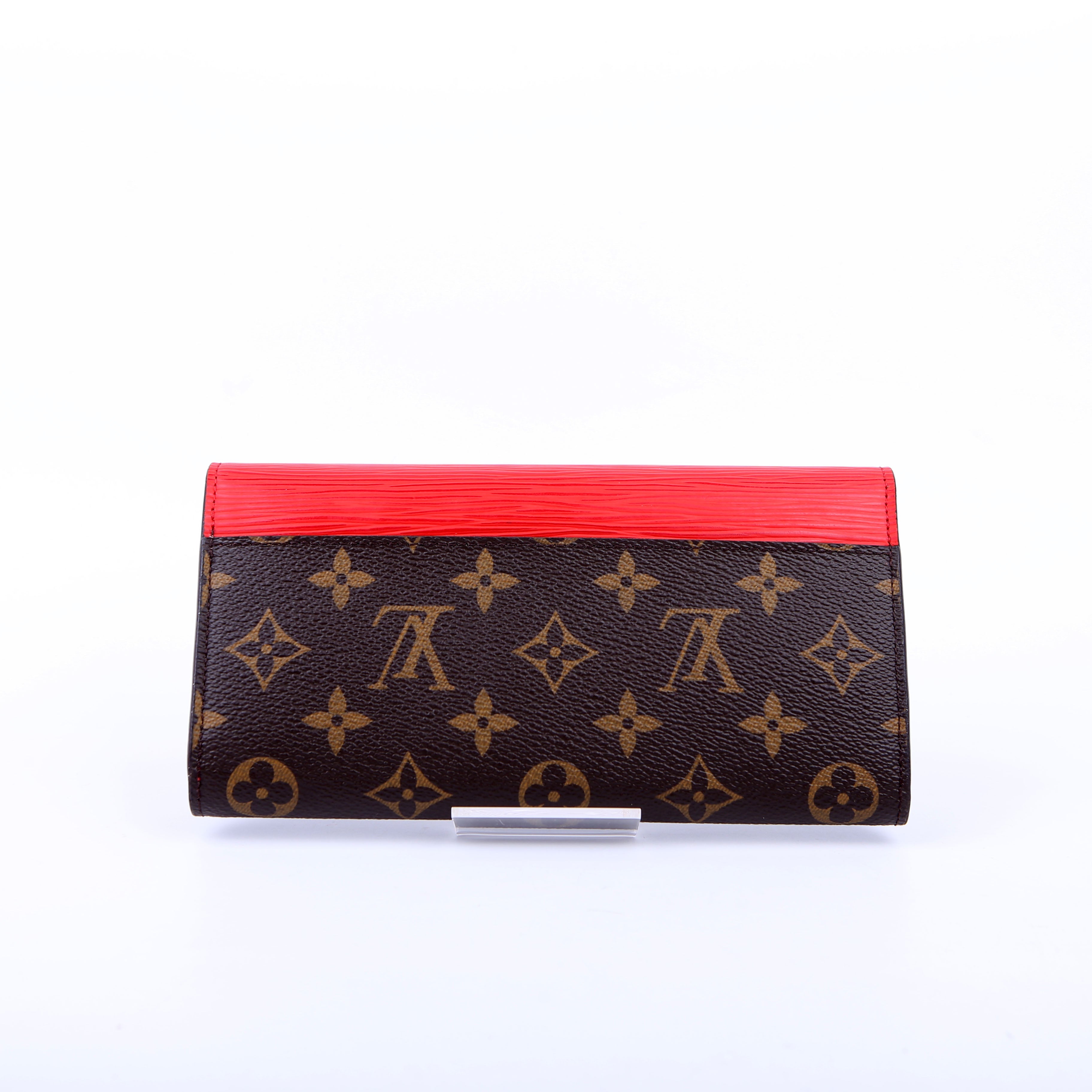 Louis Vuitton Marie Lou Long Wallet Monogram Epi Red
