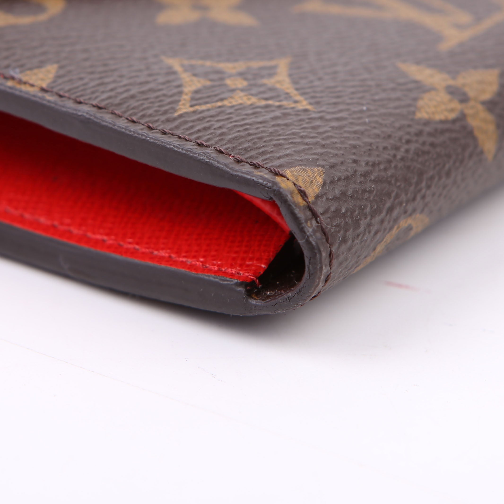 Louis Vuitton Marie Lou Long Wallet Monogram Epi Red