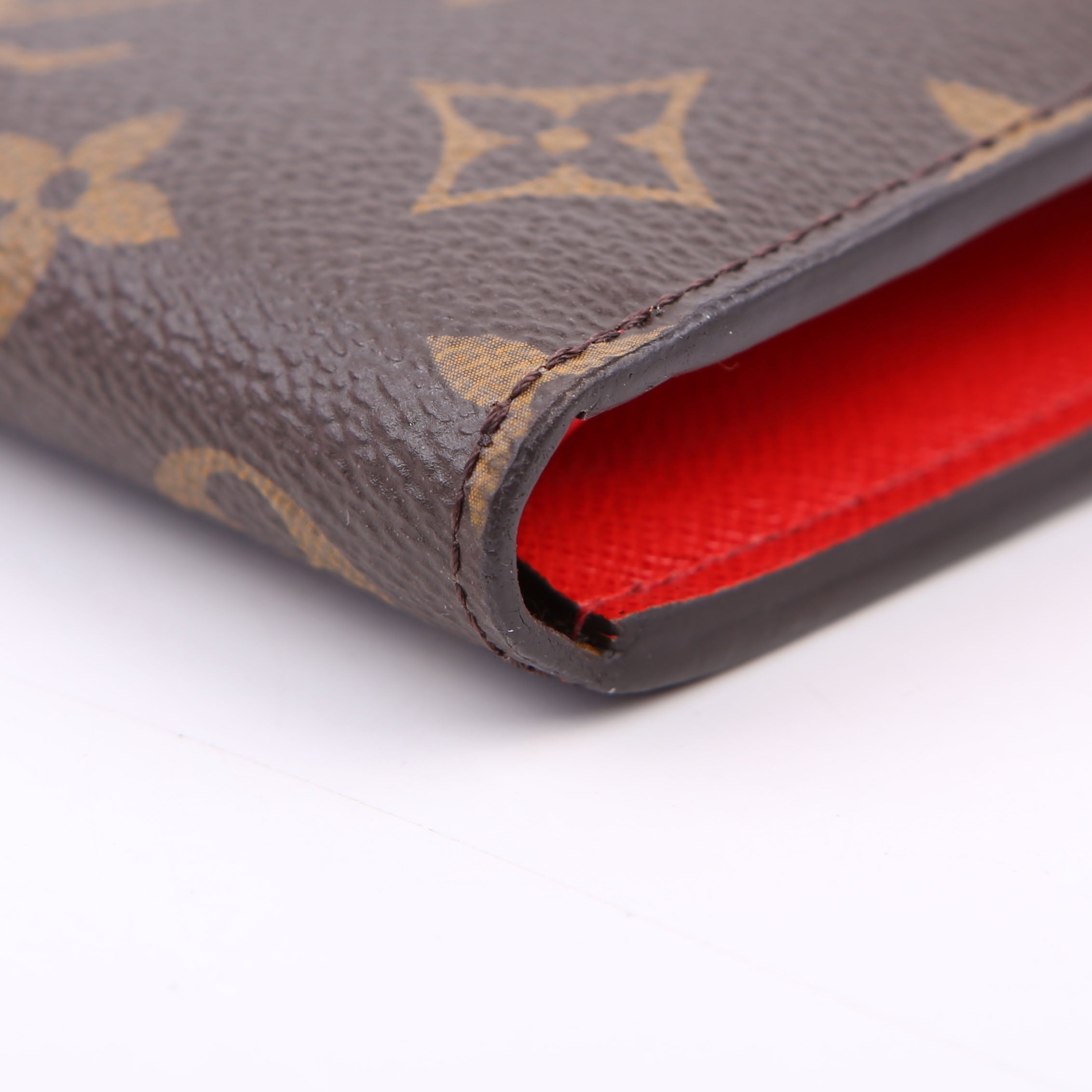 Louis Vuitton Marie Lou Long Wallet Monogram Epi Red