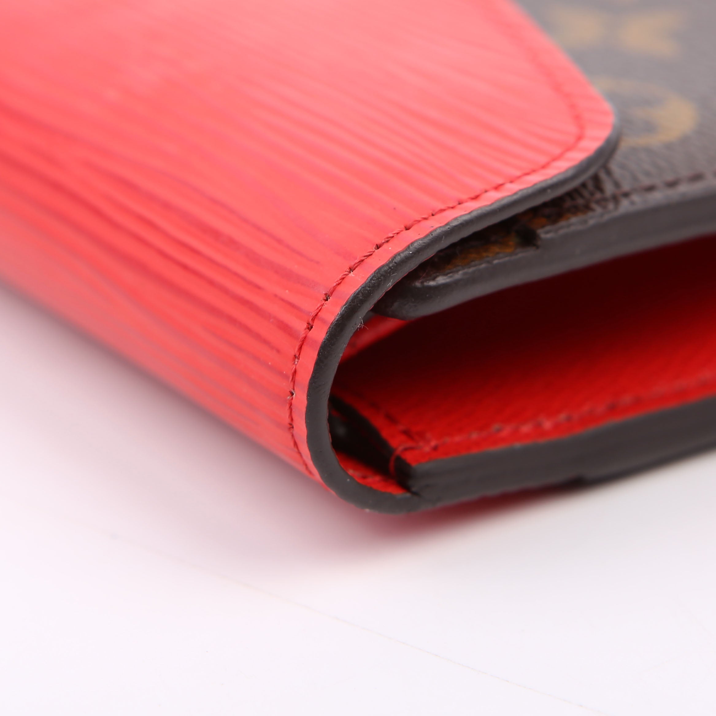 Louis Vuitton Marie Lou Long Wallet Monogram Epi Red